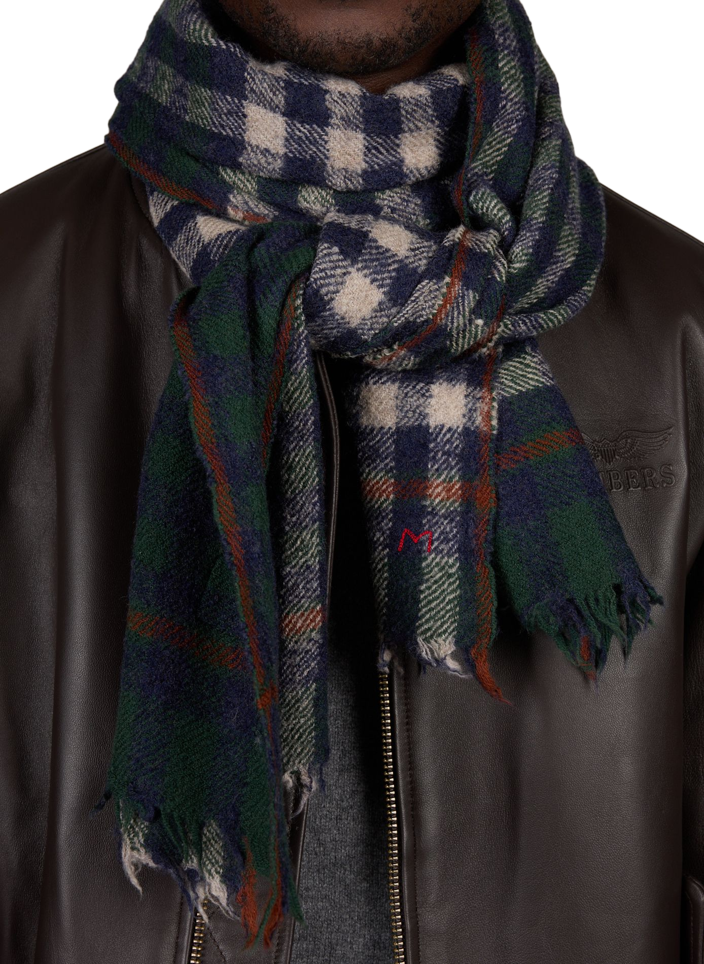 Wool scarf | Multicolour MOISMONT Men