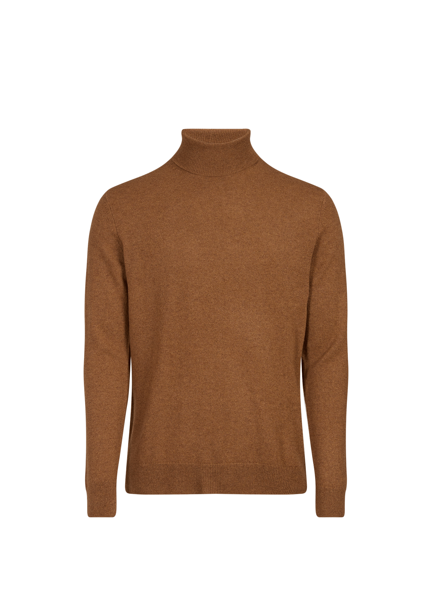 Pull droit col roulé en cachemire AU PRINTEMPS PARIS Marron