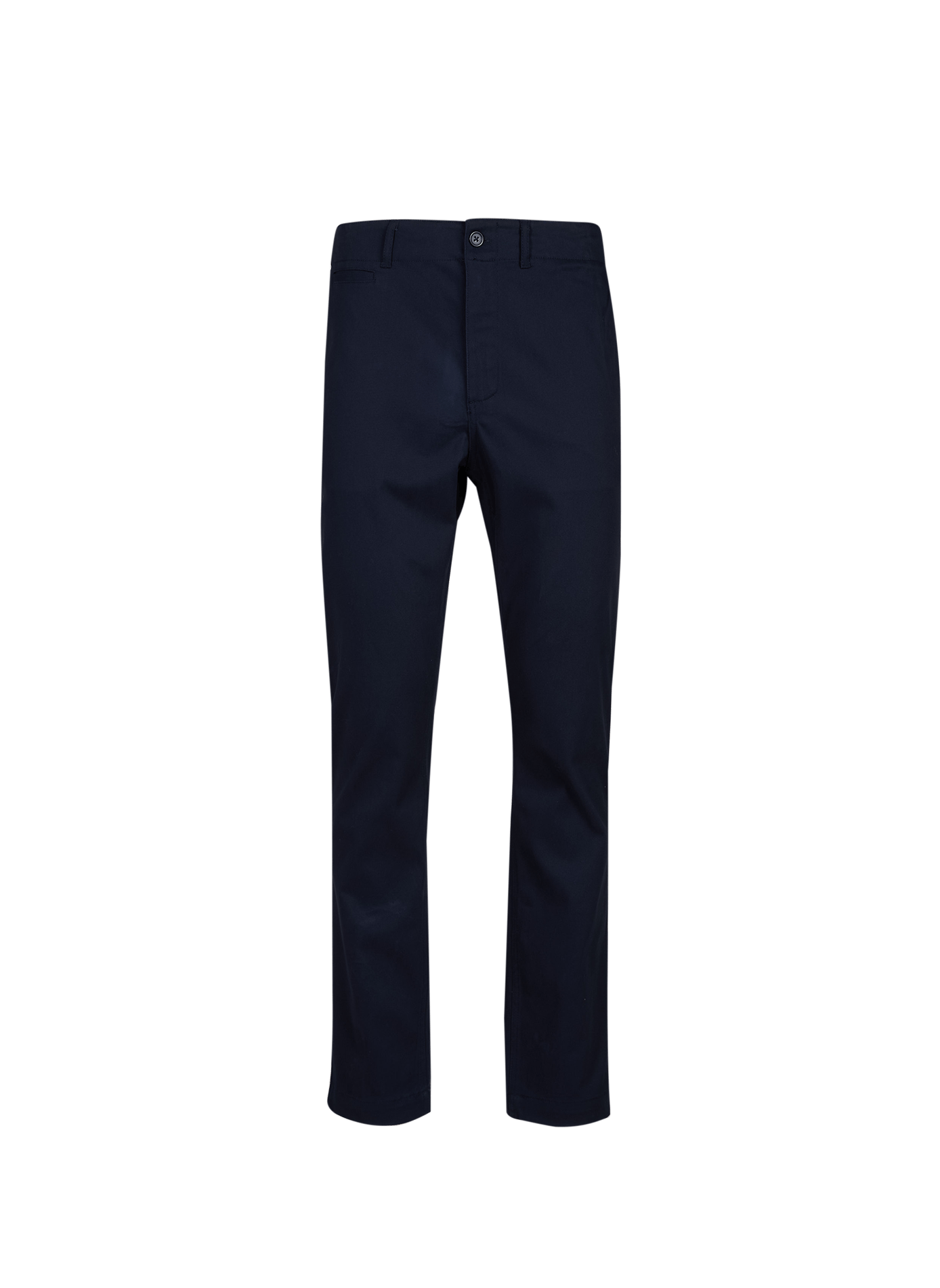 Pantalon chino droit en coton mélangé CHINO-S Marine