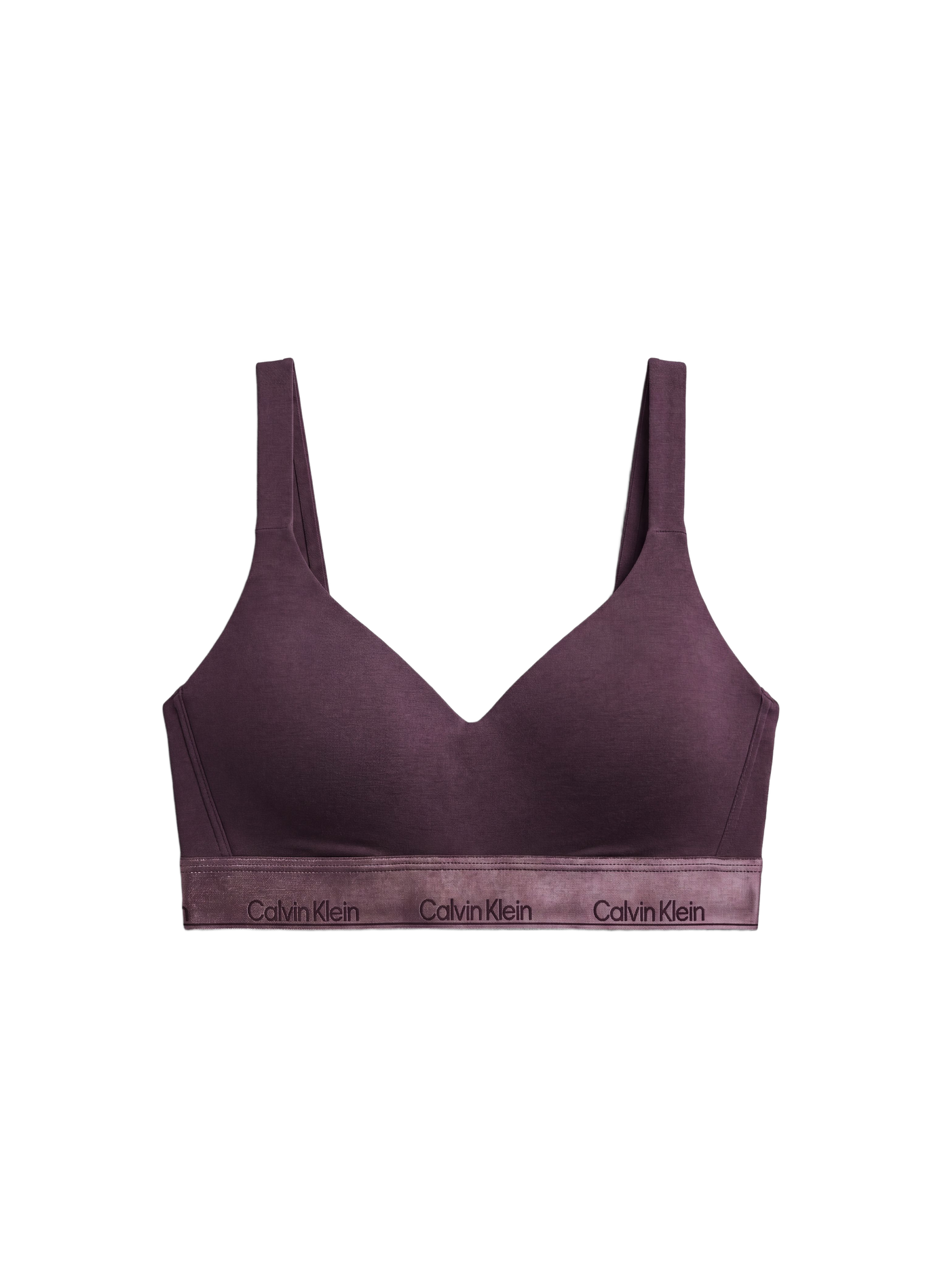 Soutien-gorge en coton mélangé CALVIN KLEIN Violet