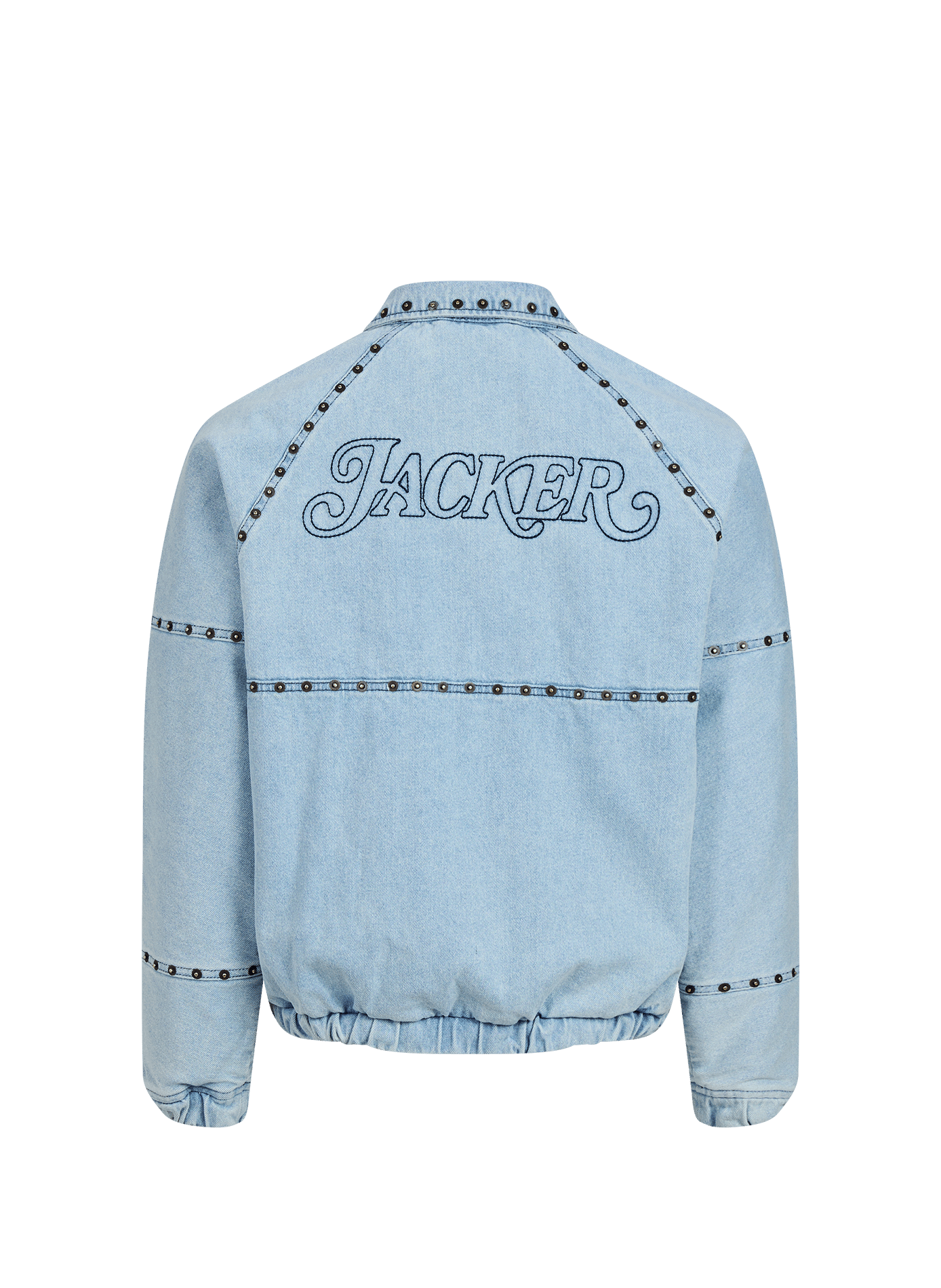 Zip-up denim jacket JACKER. Blue