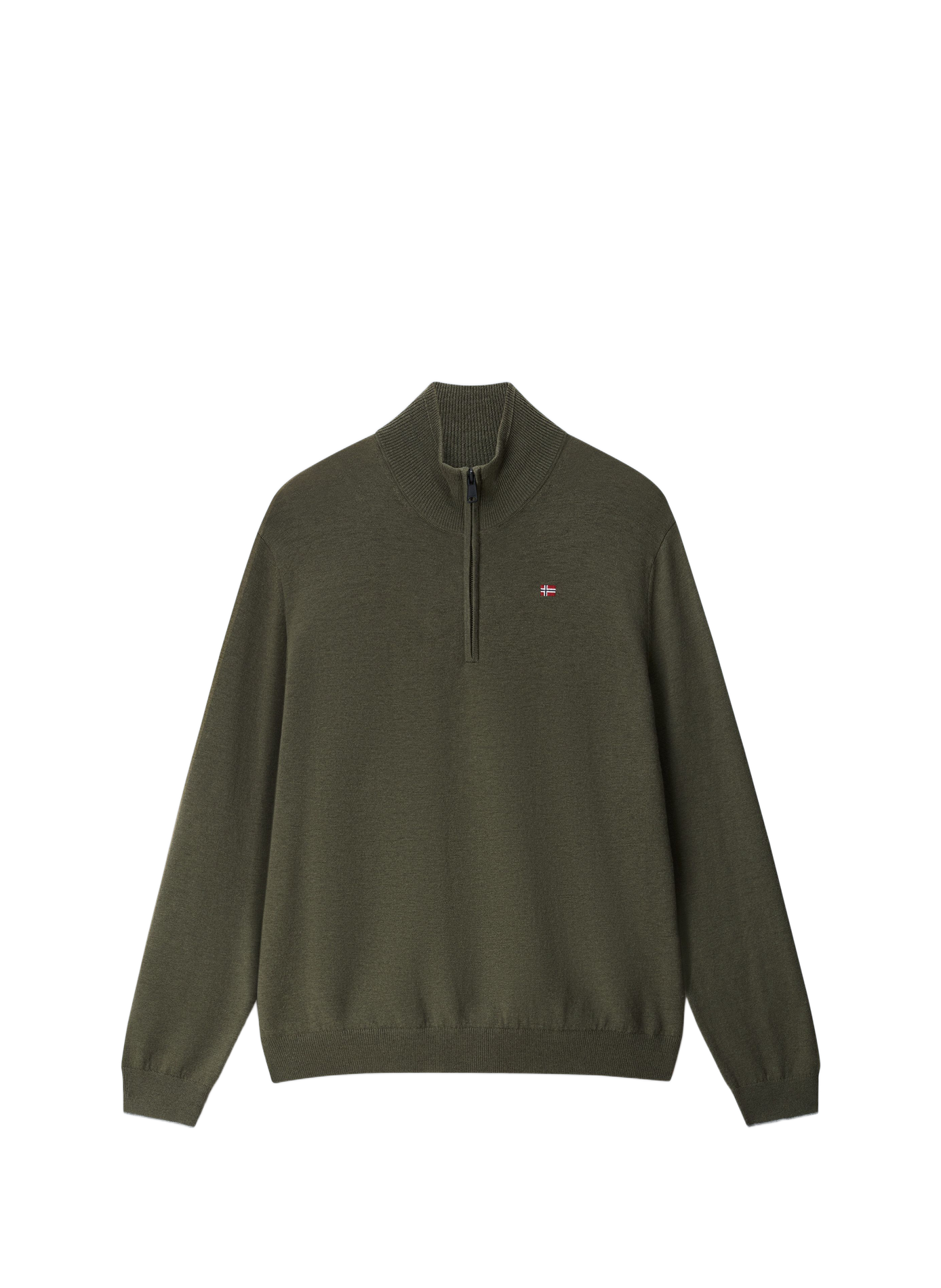 Damavand wool sweater NAPAPIJRI Khaki