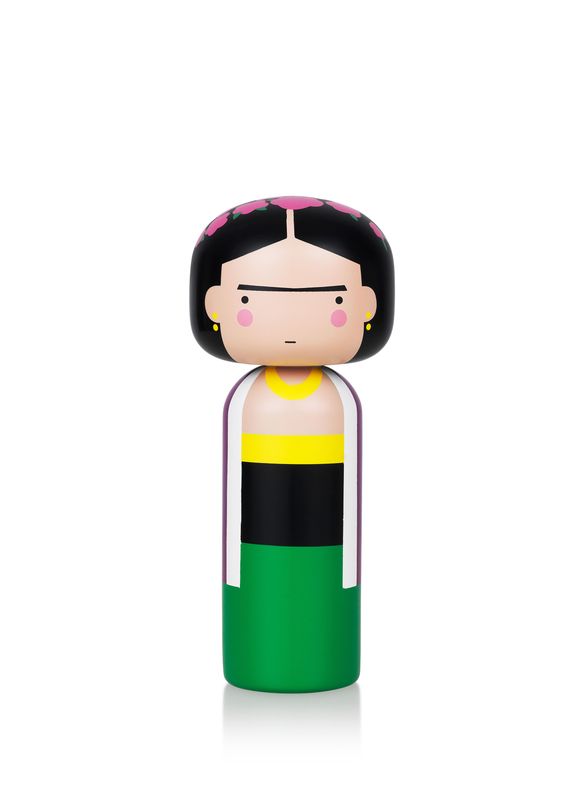 LUCIE KAAS Frida Kahlo Kokeshi doll Multicolour