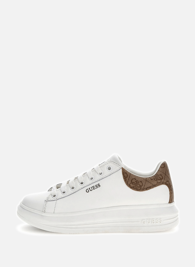 Vibo mixed leather sneakers  GUESS