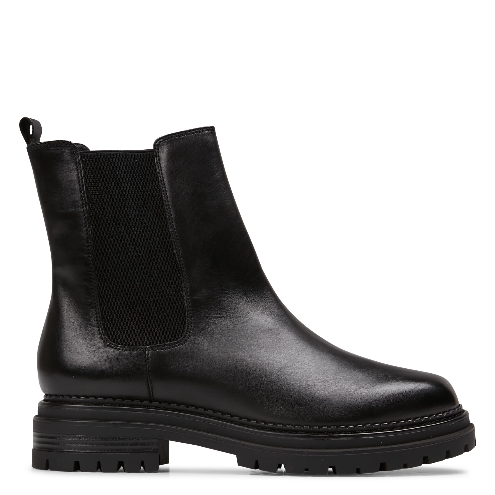 JONAK Boots en cuir adalard Noir