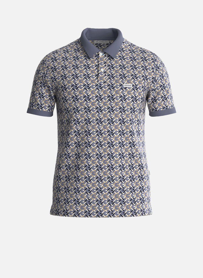 GUESS patterned Polo