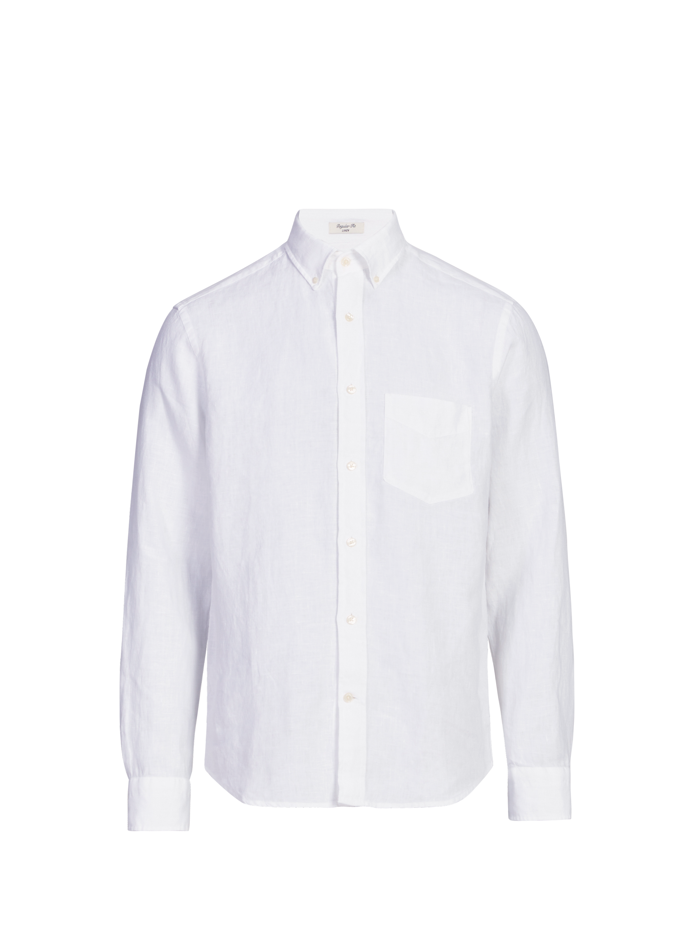 Chemise en lin   White