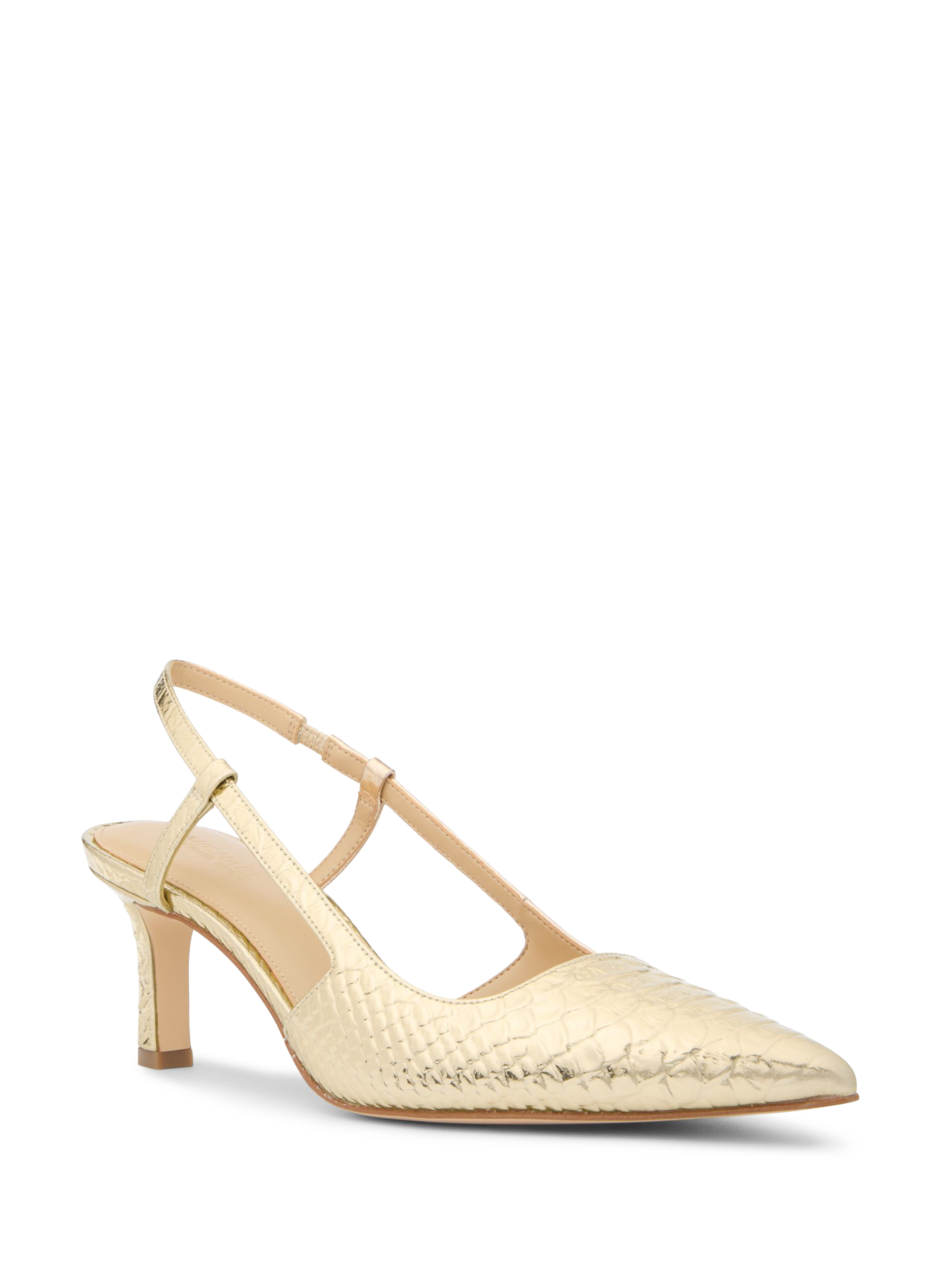 Slingbacks Alora en cuir  MICHAEL KORS Doré