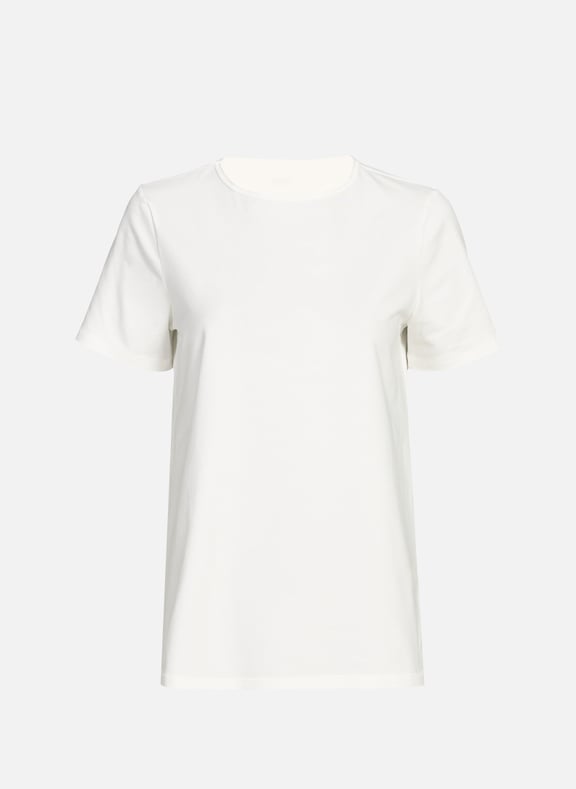 T-shirt en coton mélangé Blanc by SLOGGI SLOGGI T-shirt en coton mélangé Blanc