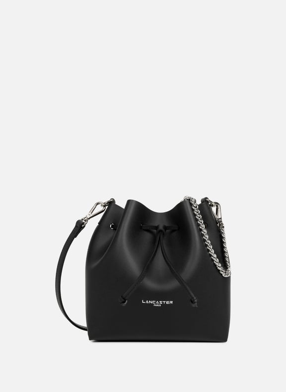 Petit sac bourse - pur element city Noir by LANCASTER LANCASTER Petit sac bourse - pur element city Noir