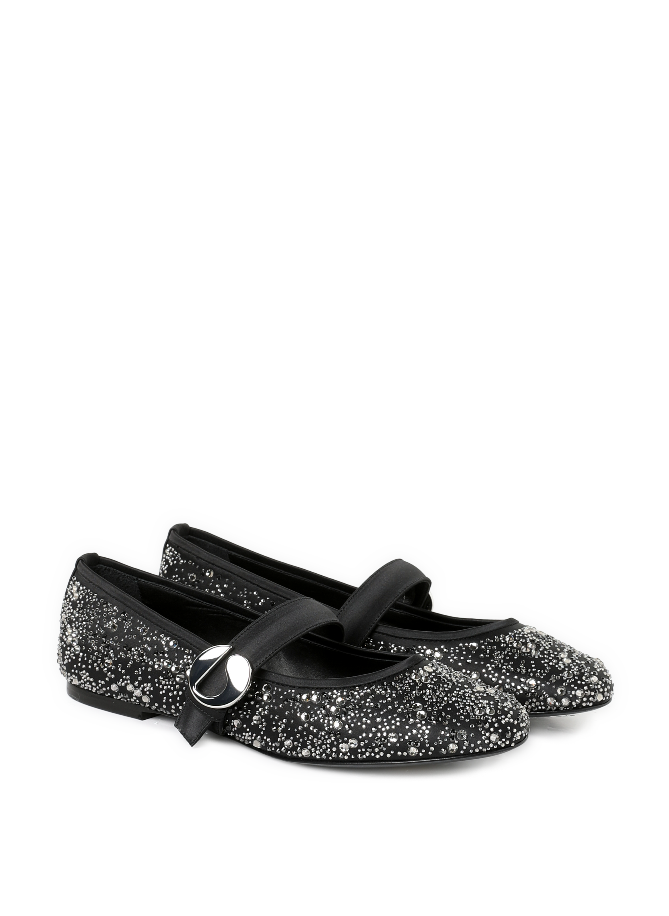 Ballet flats with rhinestones COPERNI Black