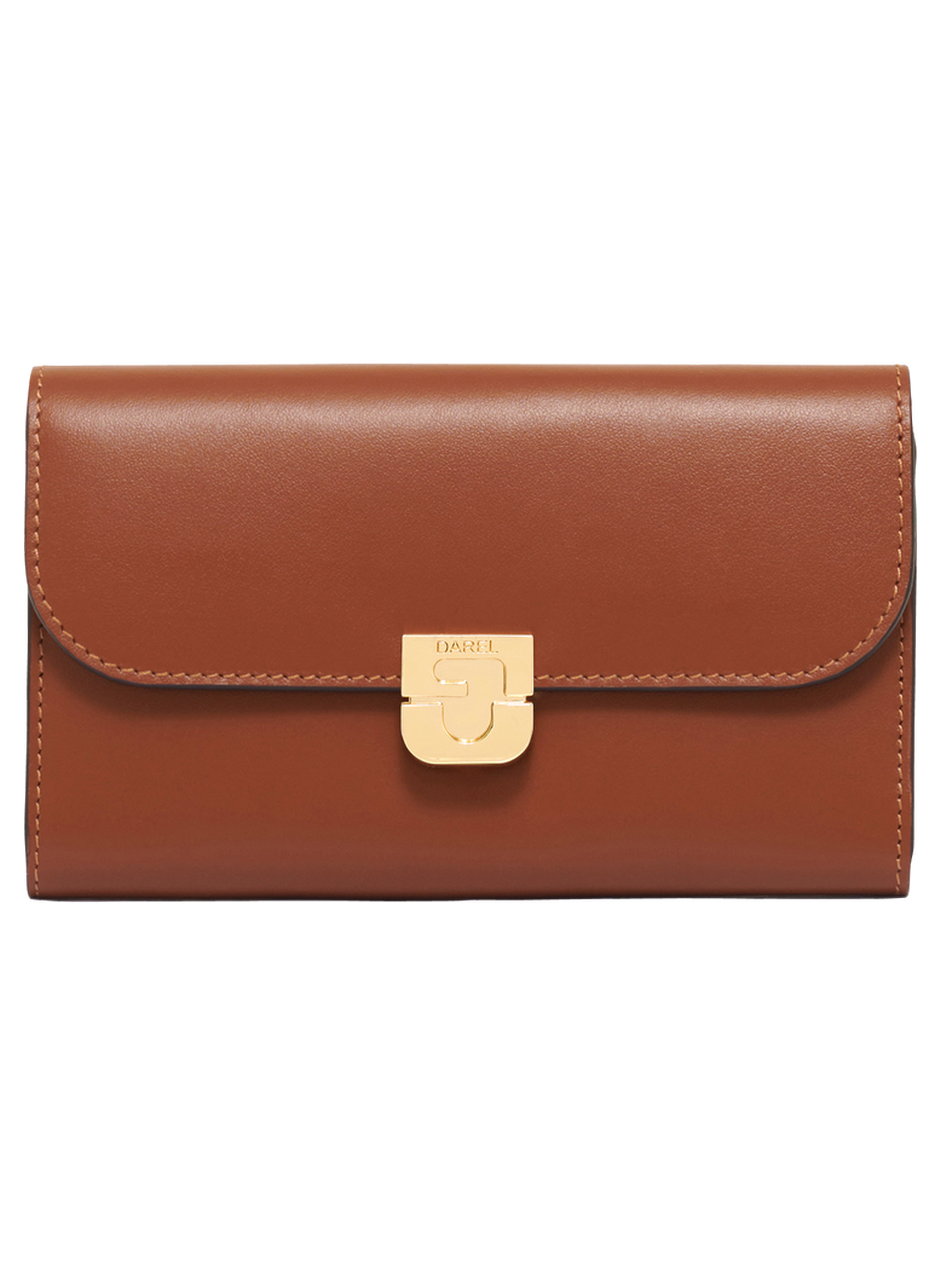 Portefeuille en cuir – wallet Marron by GERARD DAREL GERARD DAREL Portefeuille en cuir – wallet Marron