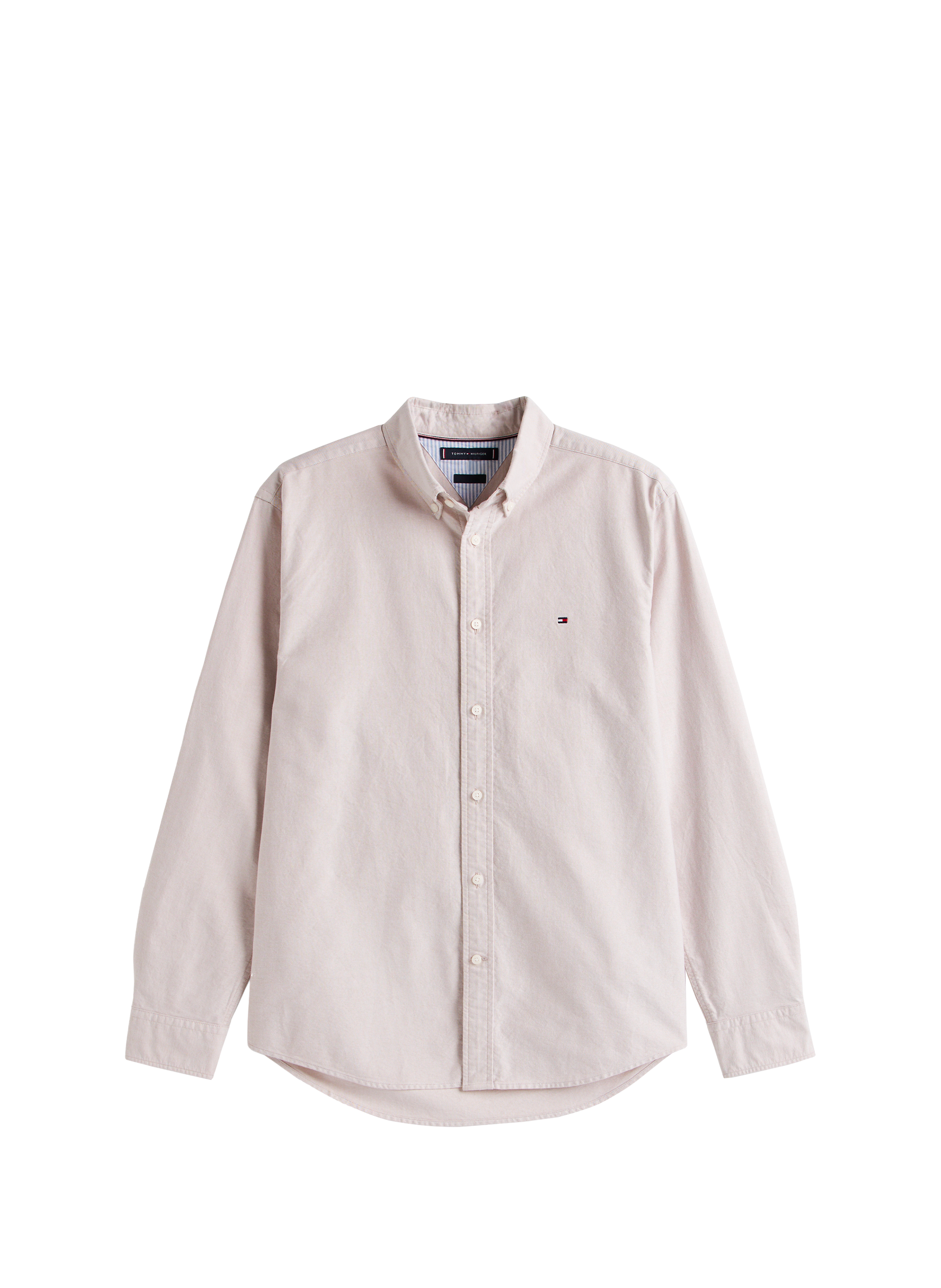 Chemise en coton TOMMY HILFIGER Marron