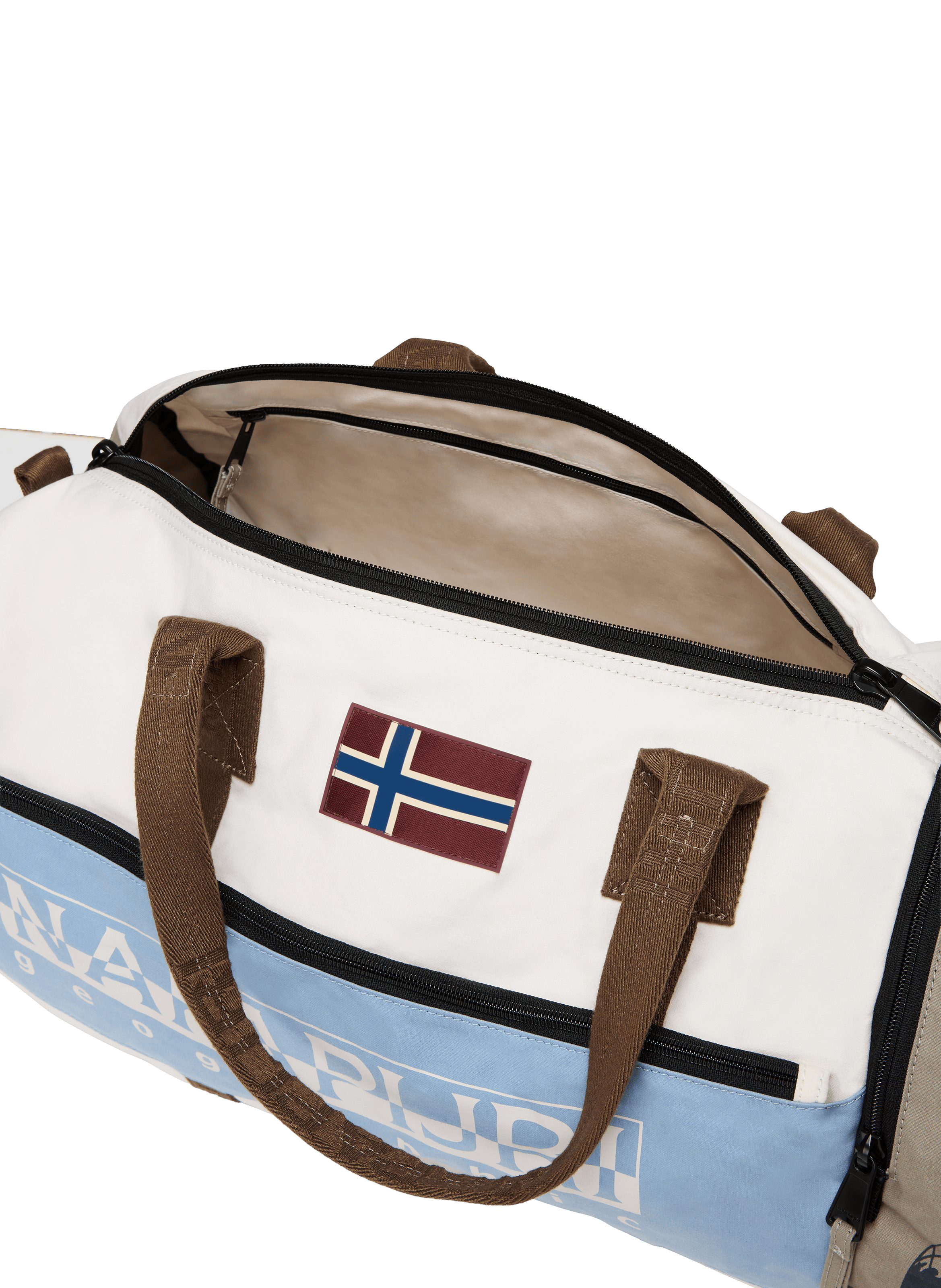 Sac de voyage en coton NAPAPIJRI Multicolore