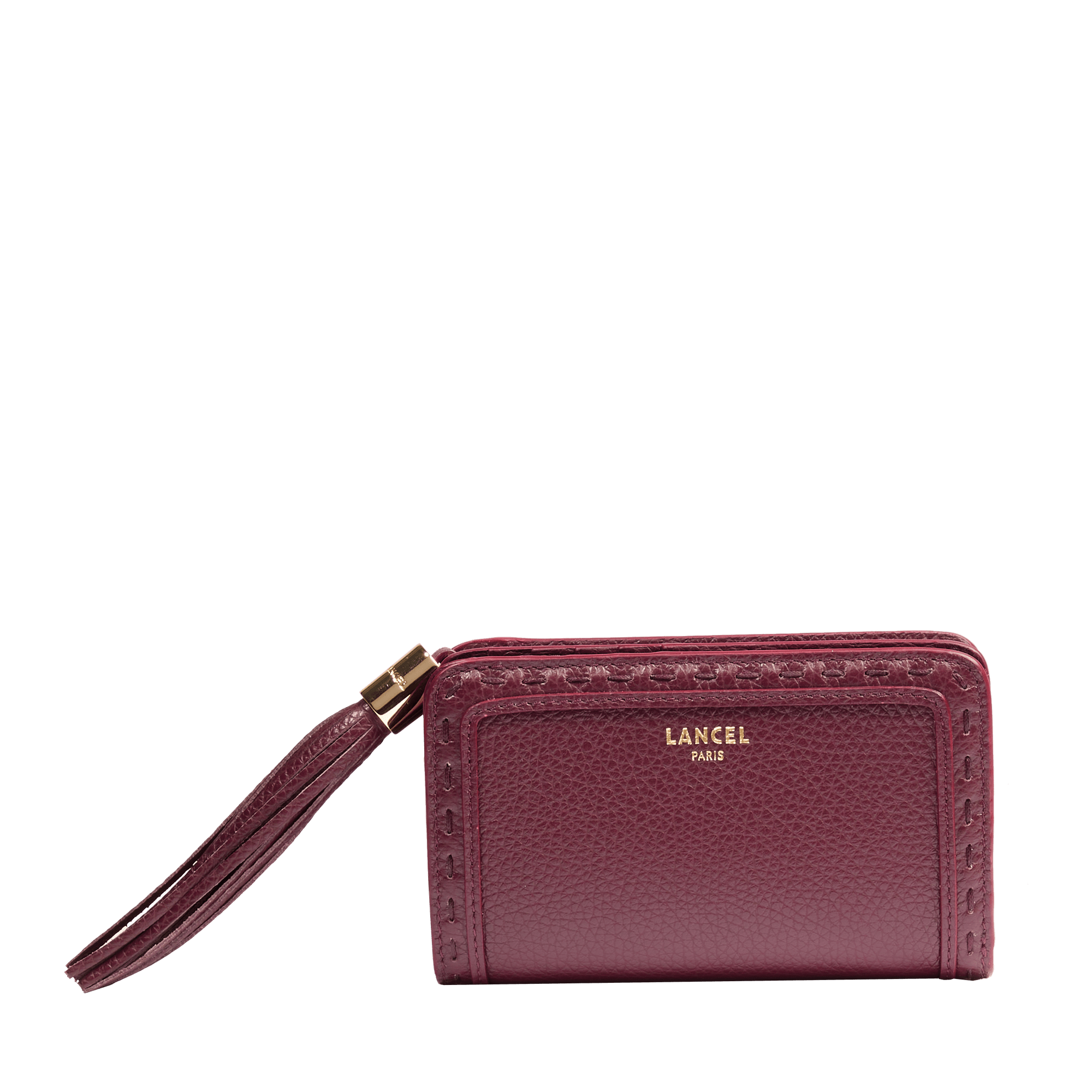 LANCEL Portefeuille rectangulaire compact premier flirt de lancel Violet