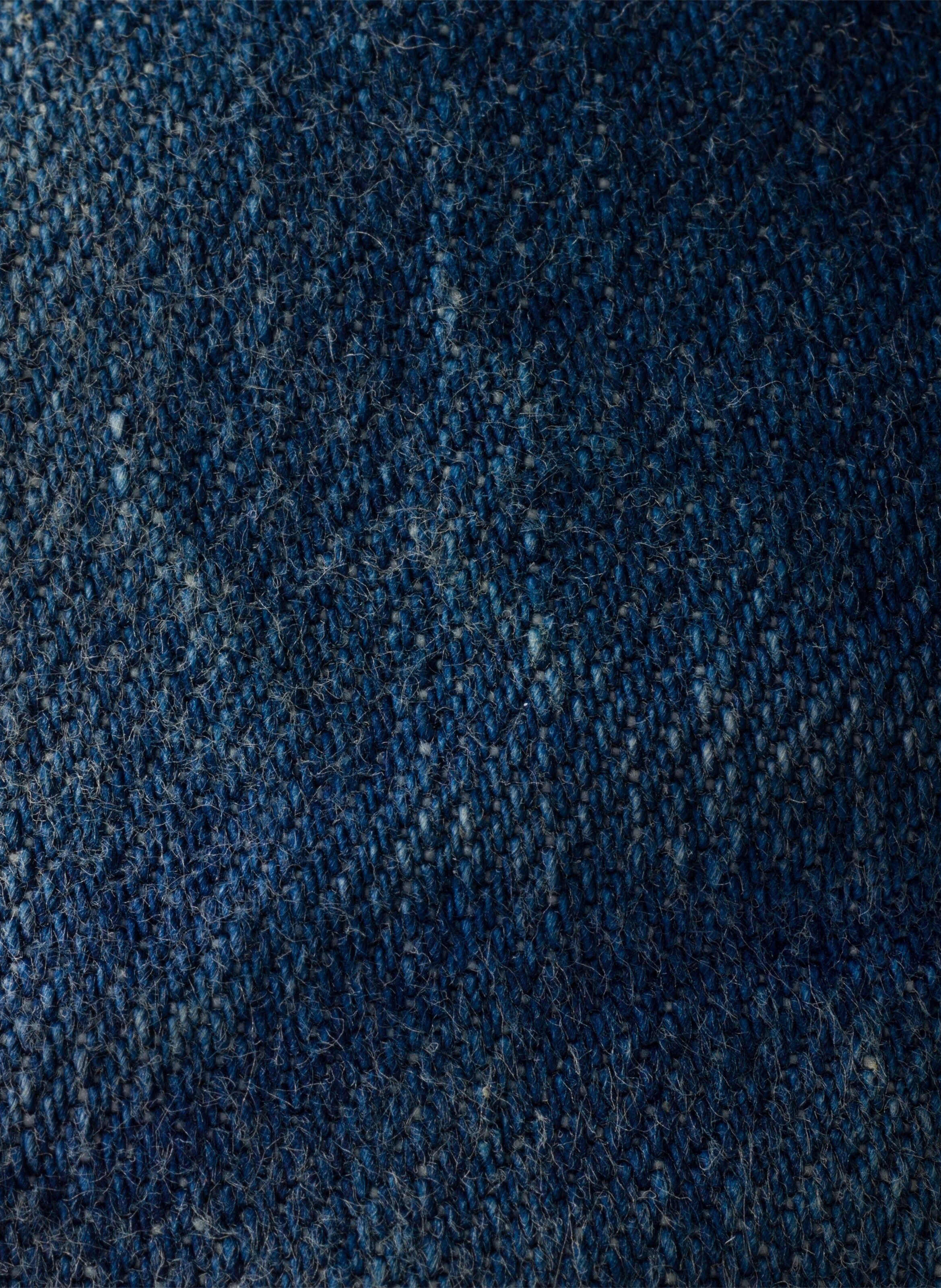 Casquette de baseball en denim PRADA Bleu