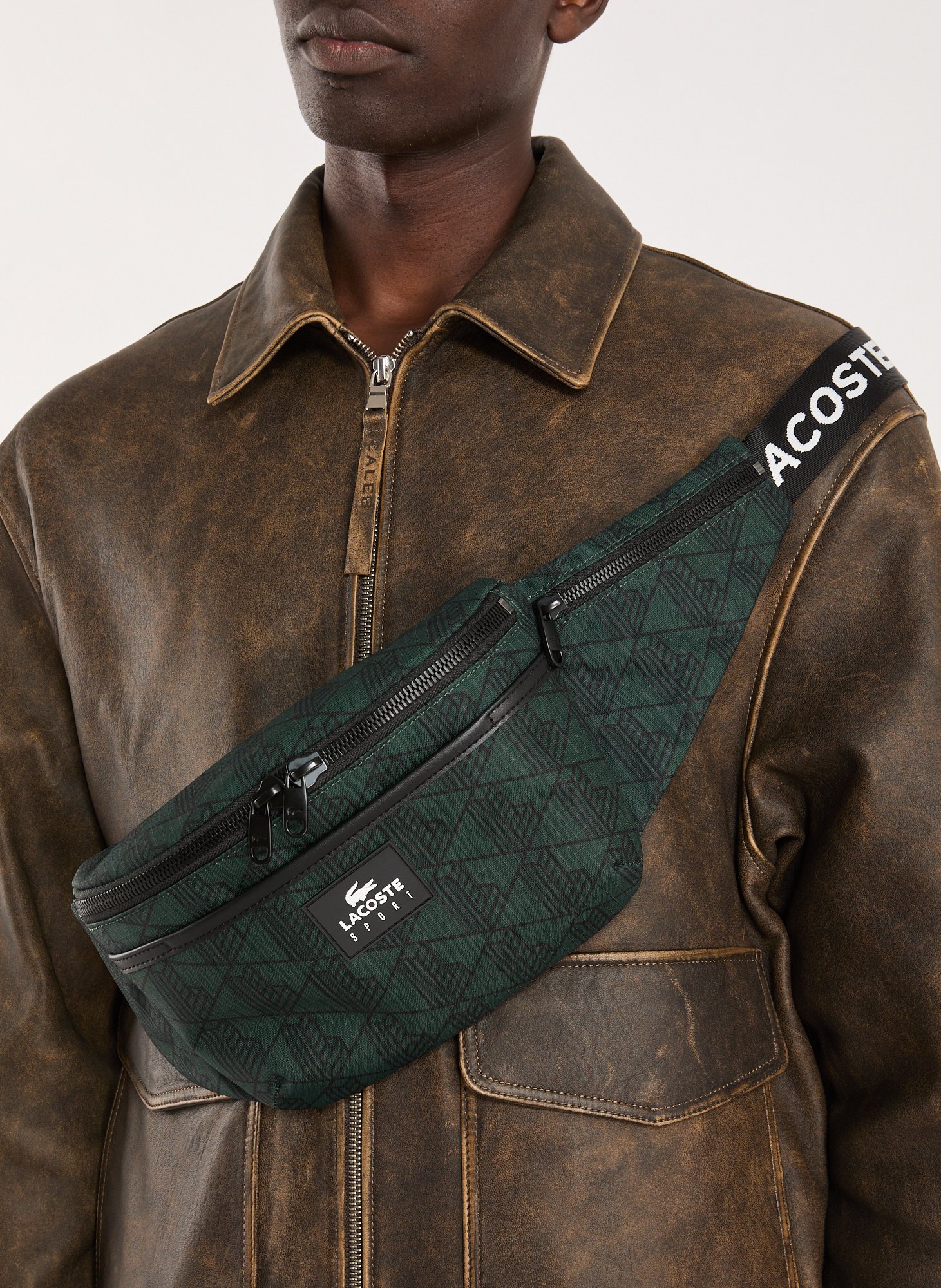 Printed waist bag LACOSTE Multicolour