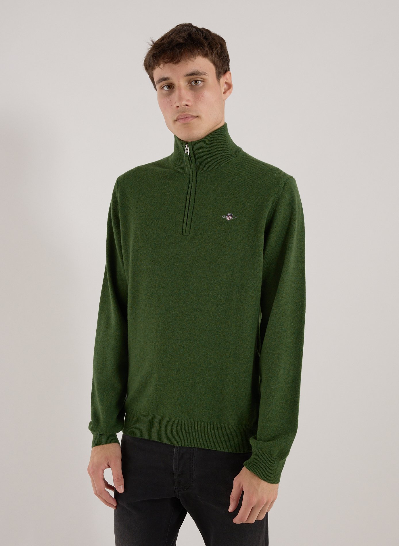 GANT Crew-neck jumper Green