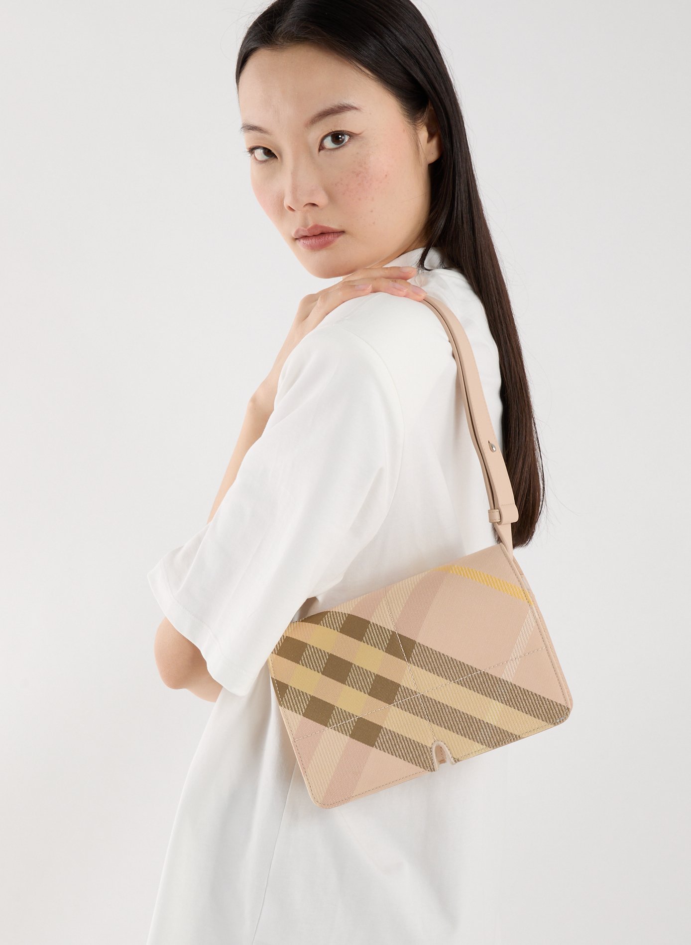 Crossbody Bag Snip BURBERRY Beige