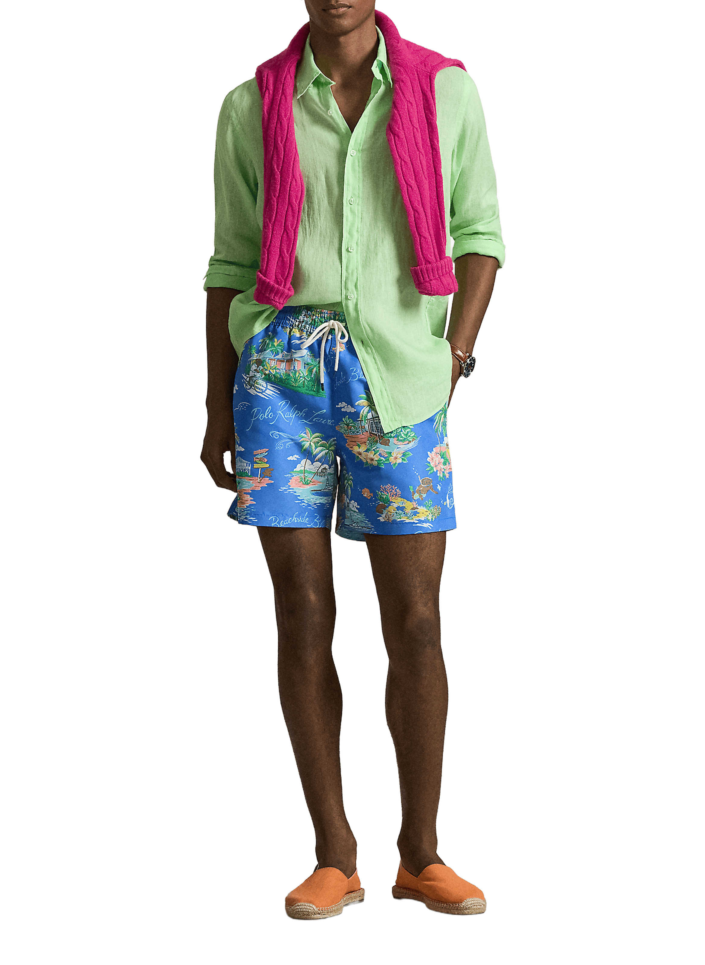  Printed swim shorts POLO RALPH LAUREN Multicolour