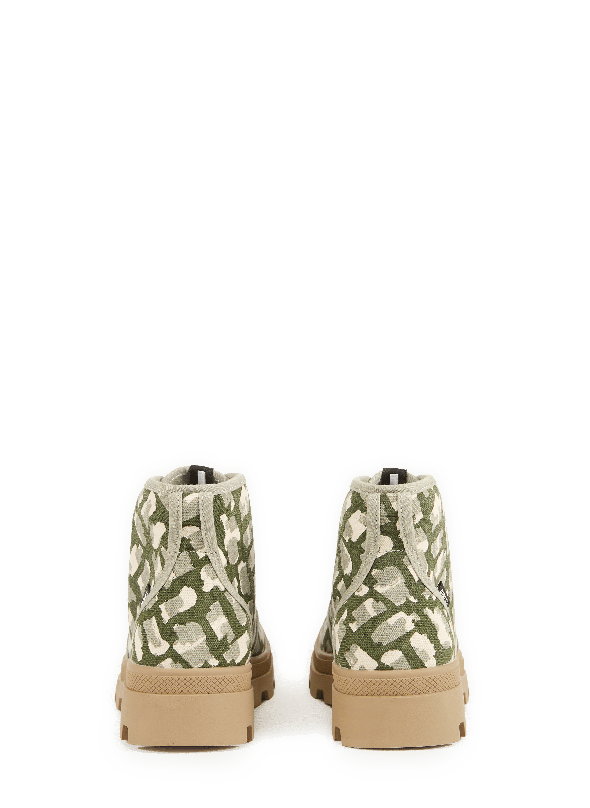 Baskets imprimées Tenere en coton mélangé AIGLE Vert