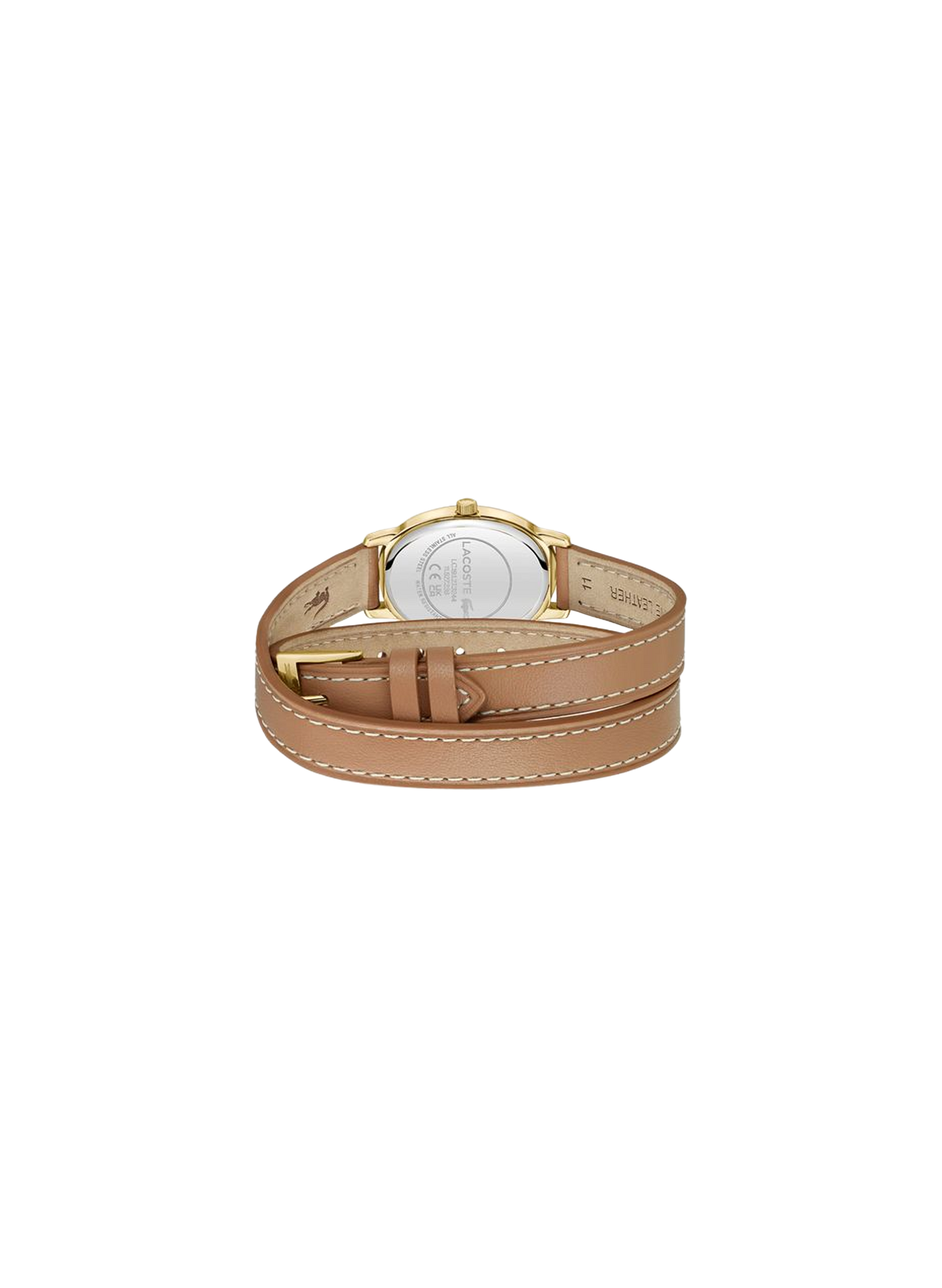 Montre quartz Lacoste Parisienne en cuir LACOSTE MONTRES Doré