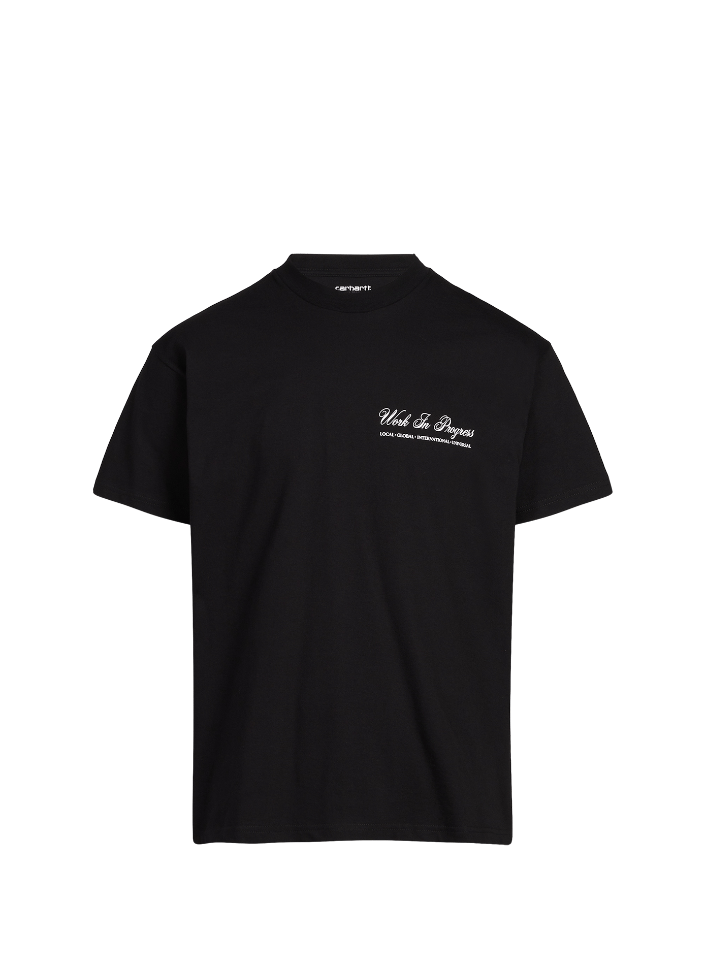 Cotton round-neck T-shirt CARHARTT WIP Black