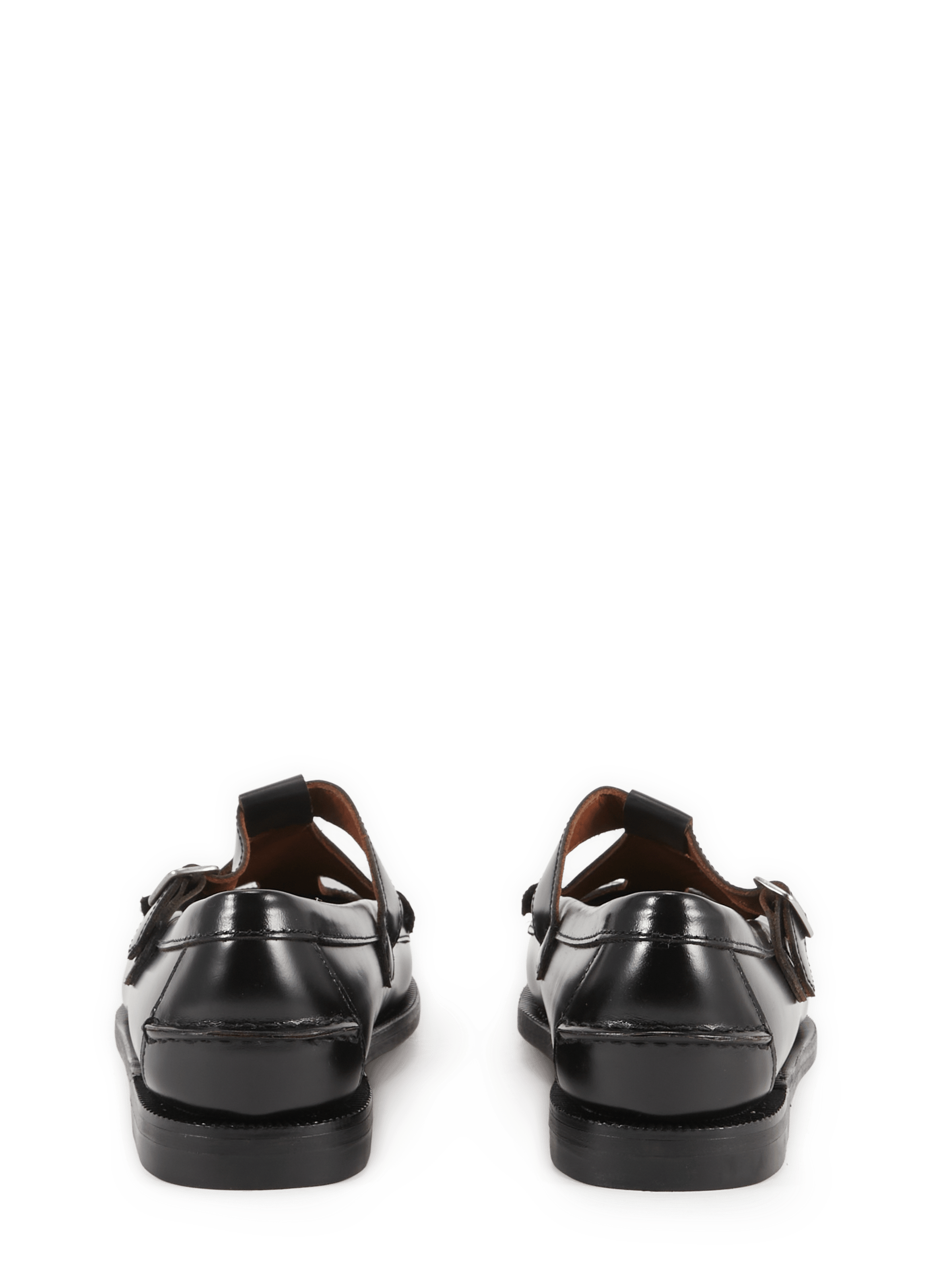 Leather Angelina Tale moccasins SEBAGO Black