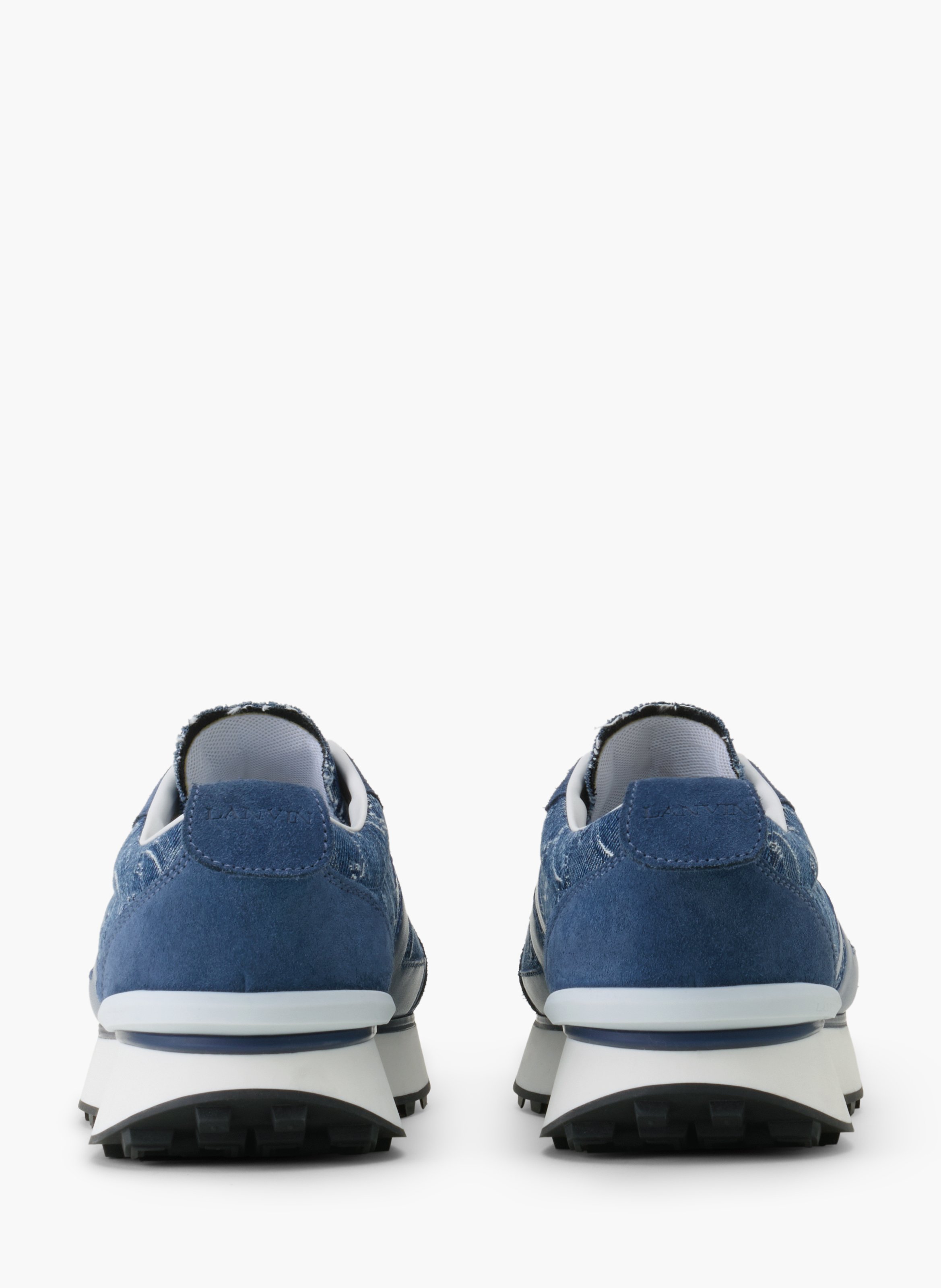 Sneakers bumpr lunar year en denim LANVIN Bleu