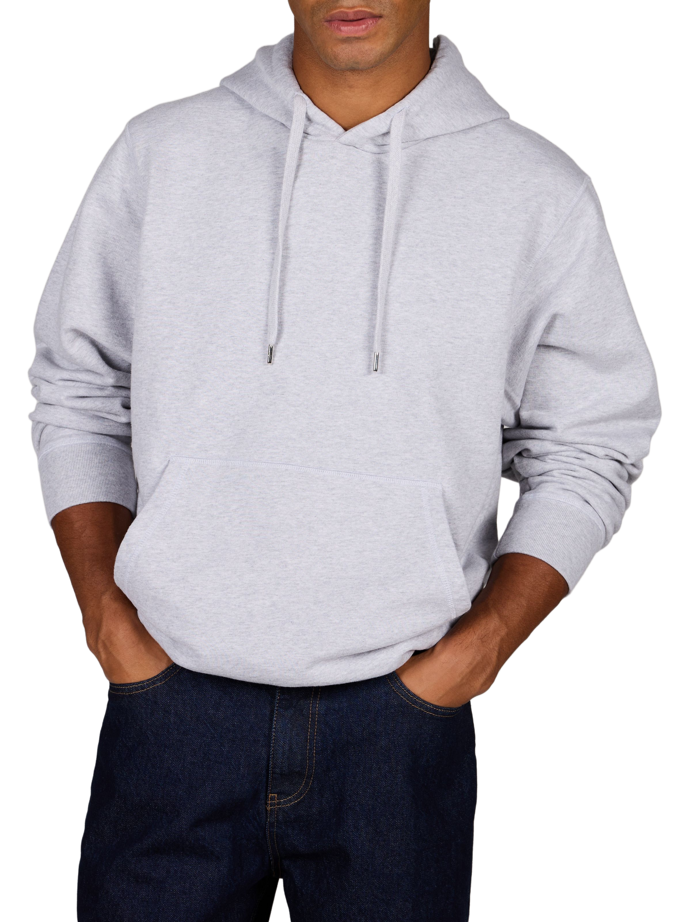 Bedruckter Kapuzenpulli aus Baumwolle ARTE ANTWERP Grau