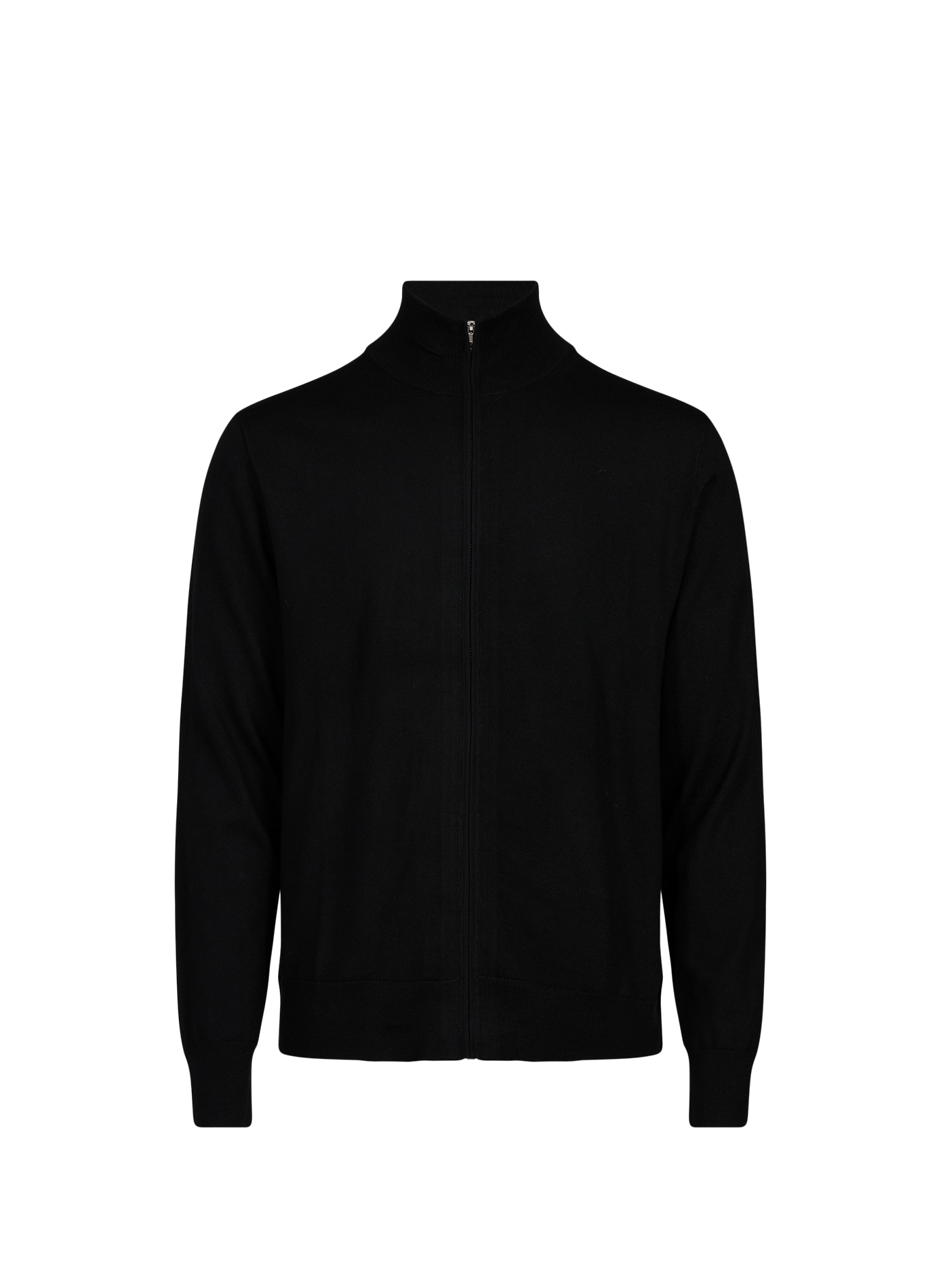 Cardigan Flex-H à col montant en laine AU PRINTEMPS PARIS Noir