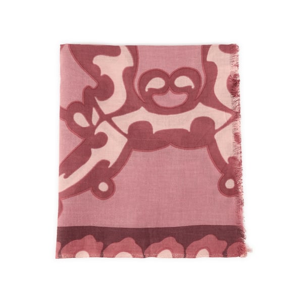 Echarpe Volute imprimée en coton Echarpe Volute imprimée en coton