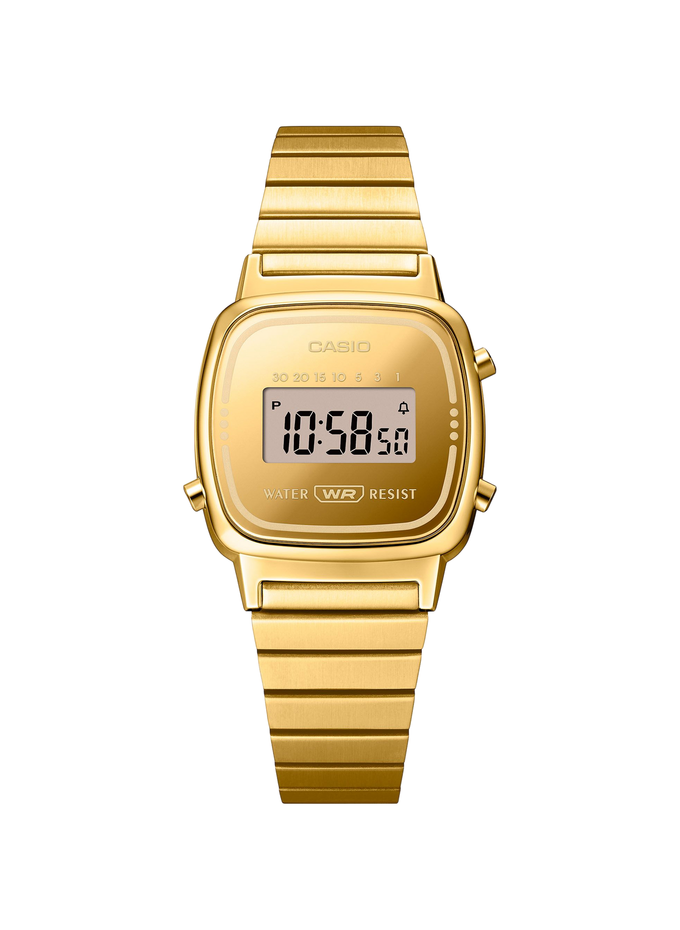 Vintage Casio stainless steel quartz watch CASIO Golden