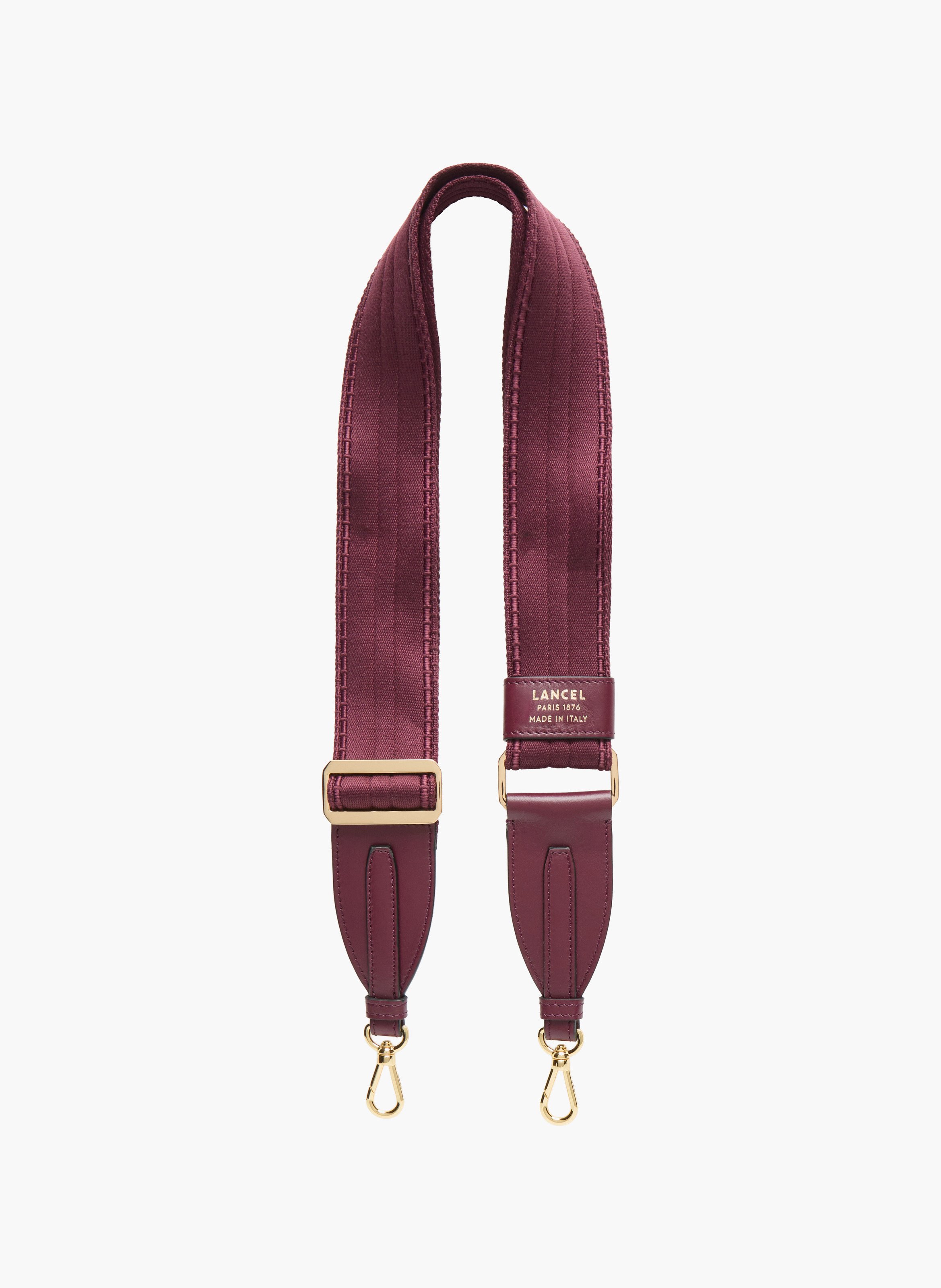 Bandoulière sangle ajustable bcbg de lancel en cuir LANCEL Violet