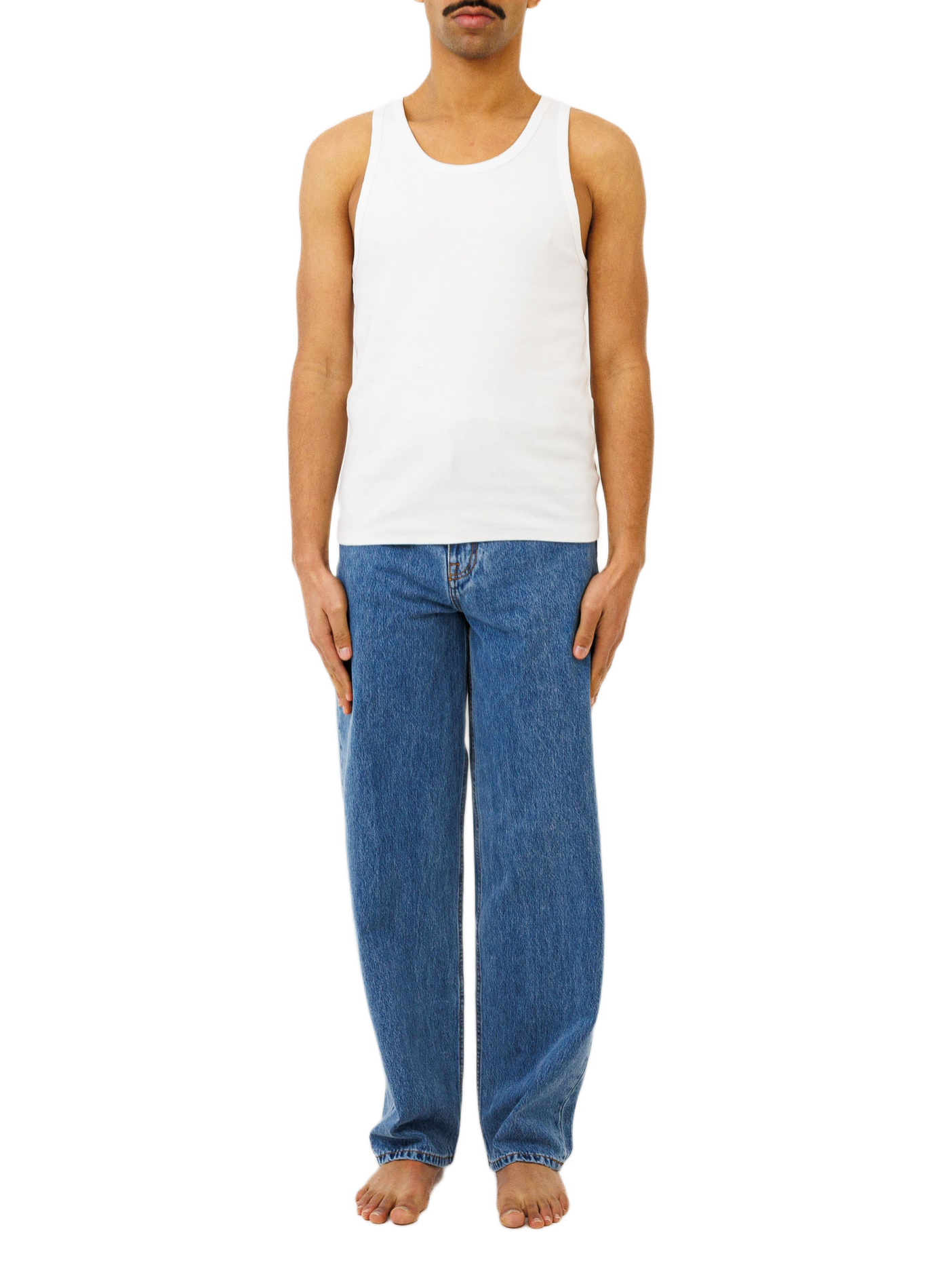 DN.09 baggy cotton jeans ATELIERS DE NIMES Blue