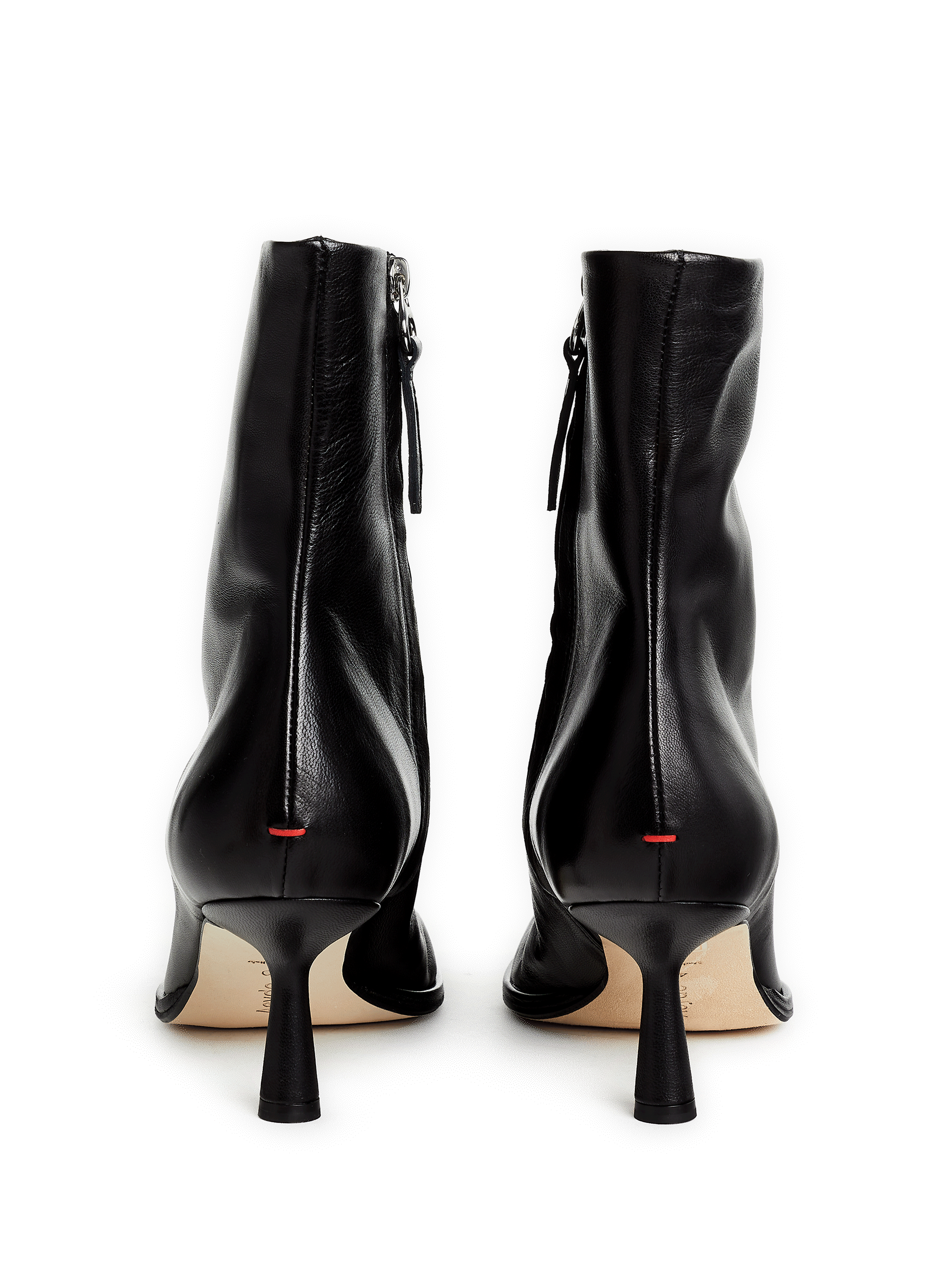 Dorothy Leder Stiefeletten AEYDE Schwarz