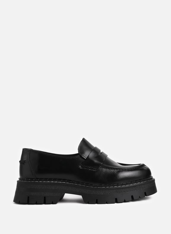 LEATHER LOAFERS SCHMOOVE for WOMEN Printemps