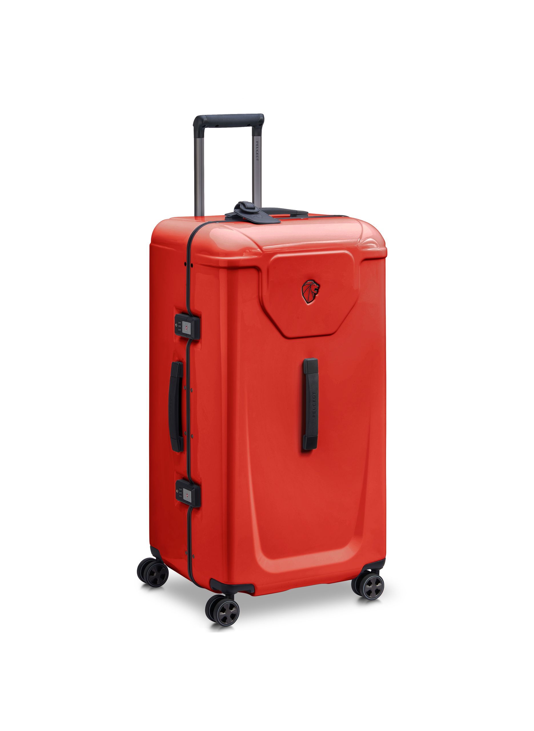 Valise soute rigide taille xxl - peugeot voyages PEUGEOT VOYAGES Rouge