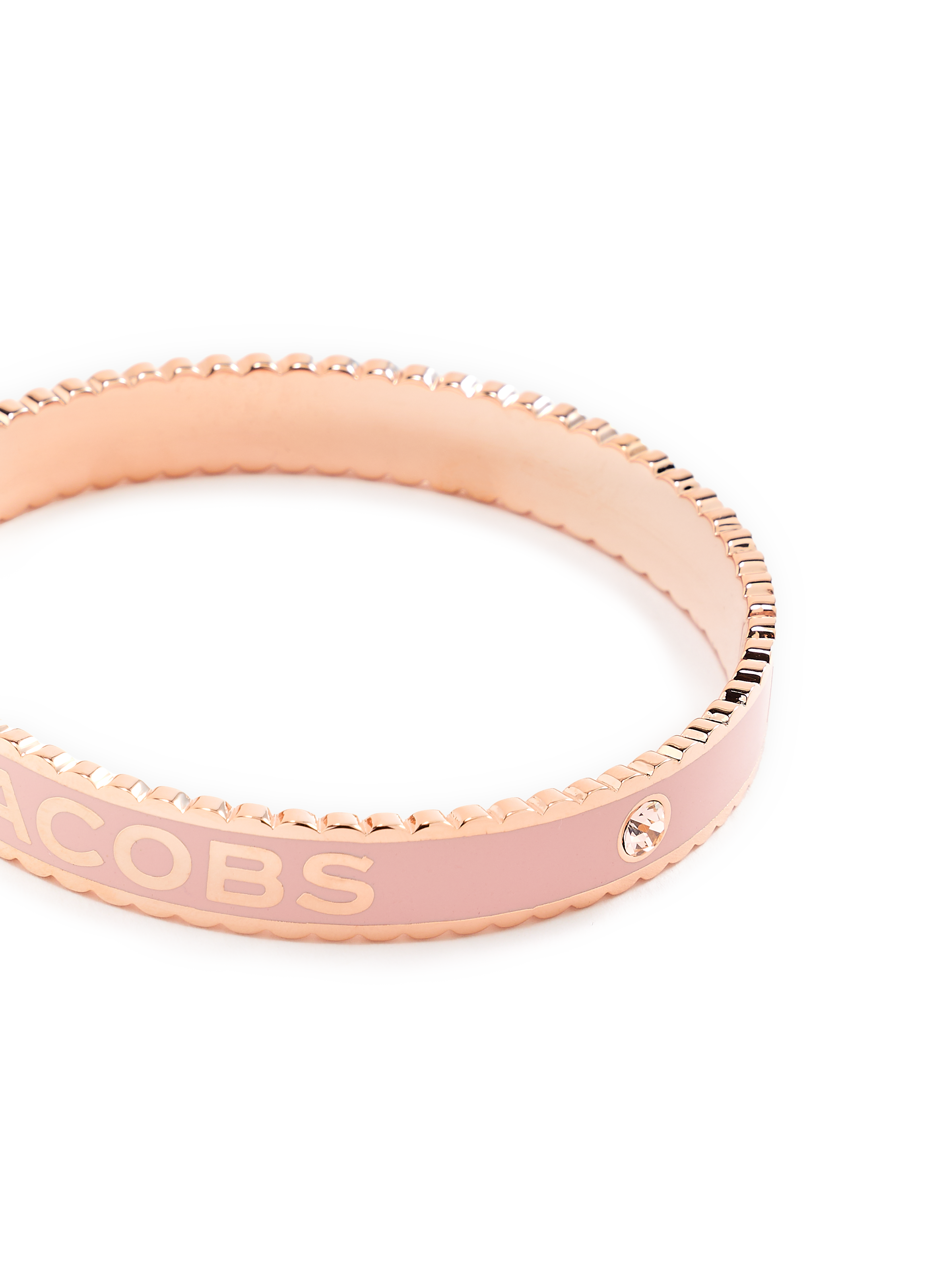Bracelet médaillon L MARC JACOBS Rose