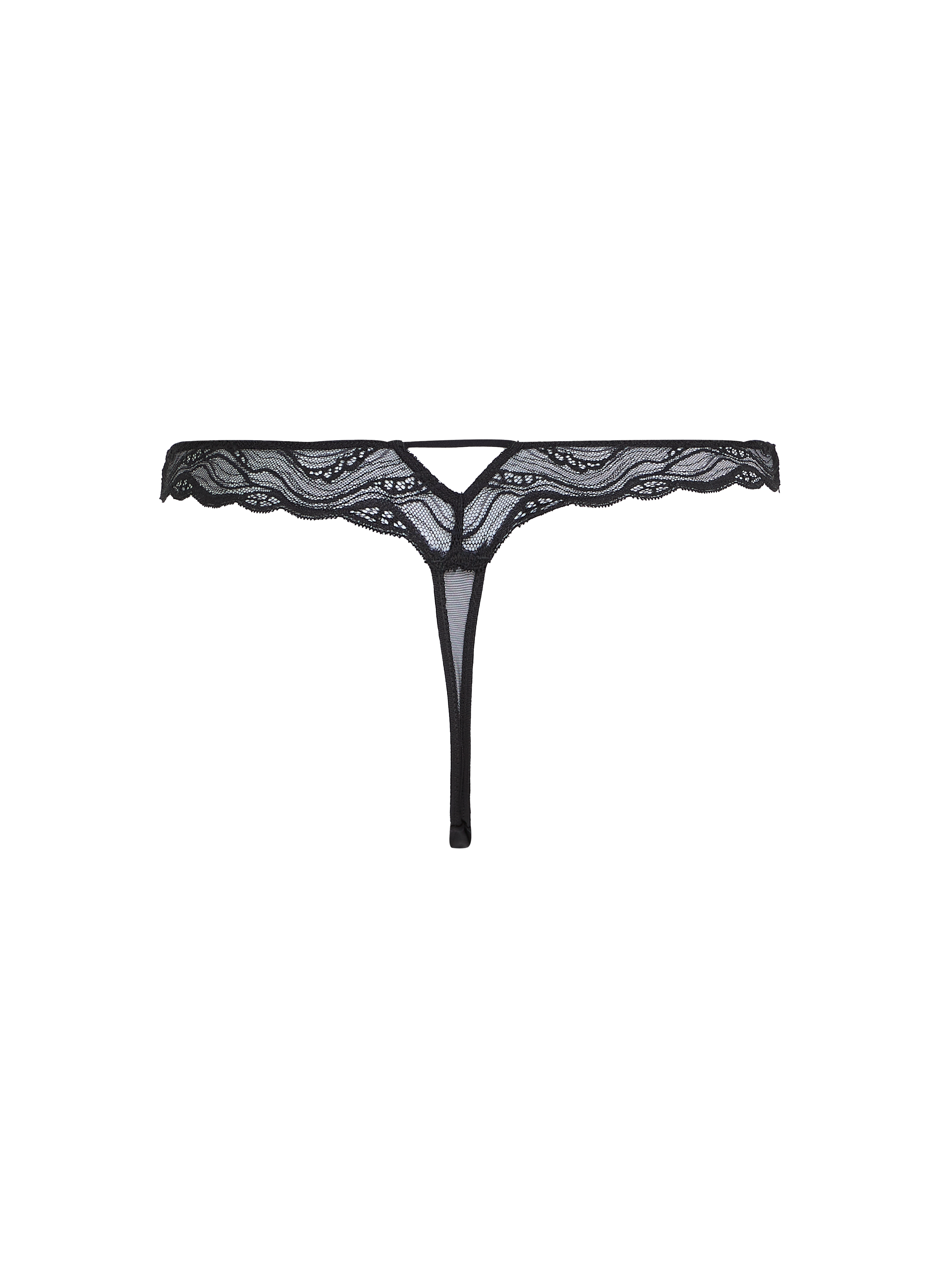 Lace thong CALVIN KLEIN Black