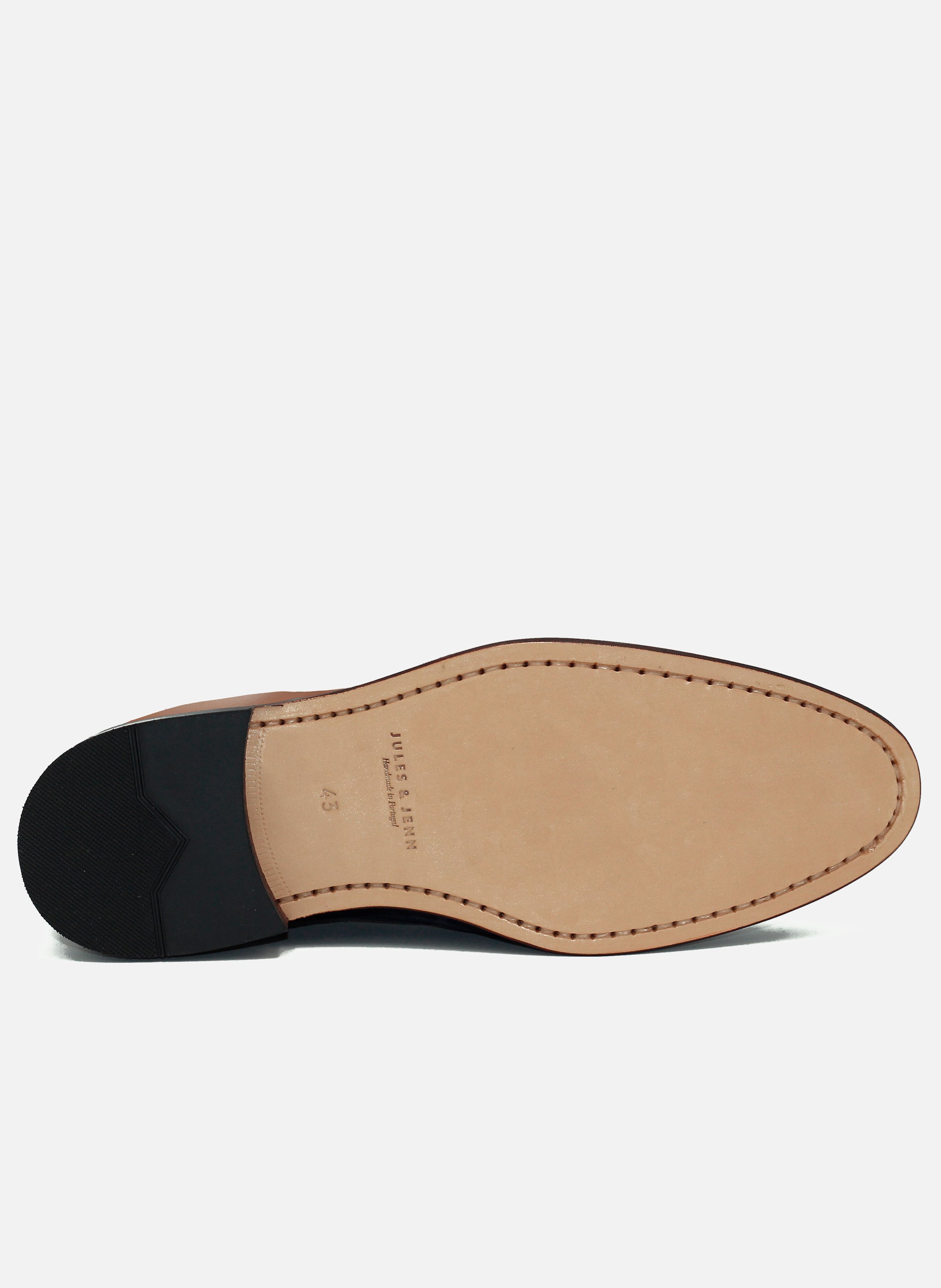 Desert boots cuir lisse JULES & JENN Marron