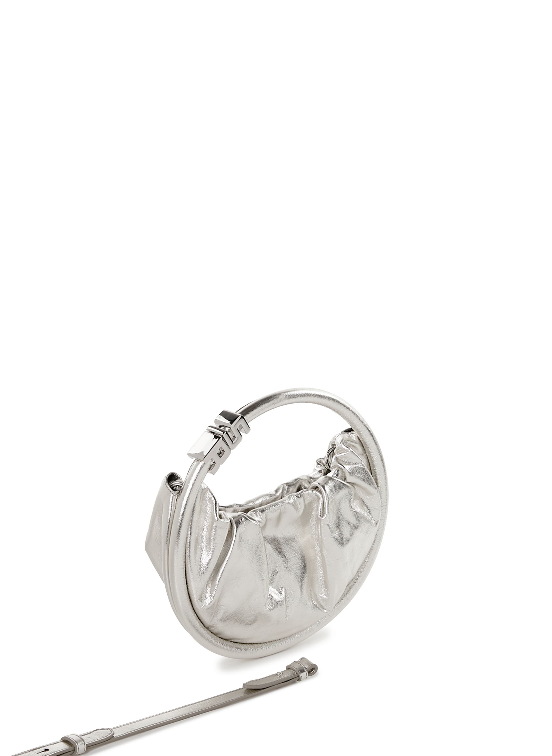 Mini Domino handbag SONIA RYKIEL Silver