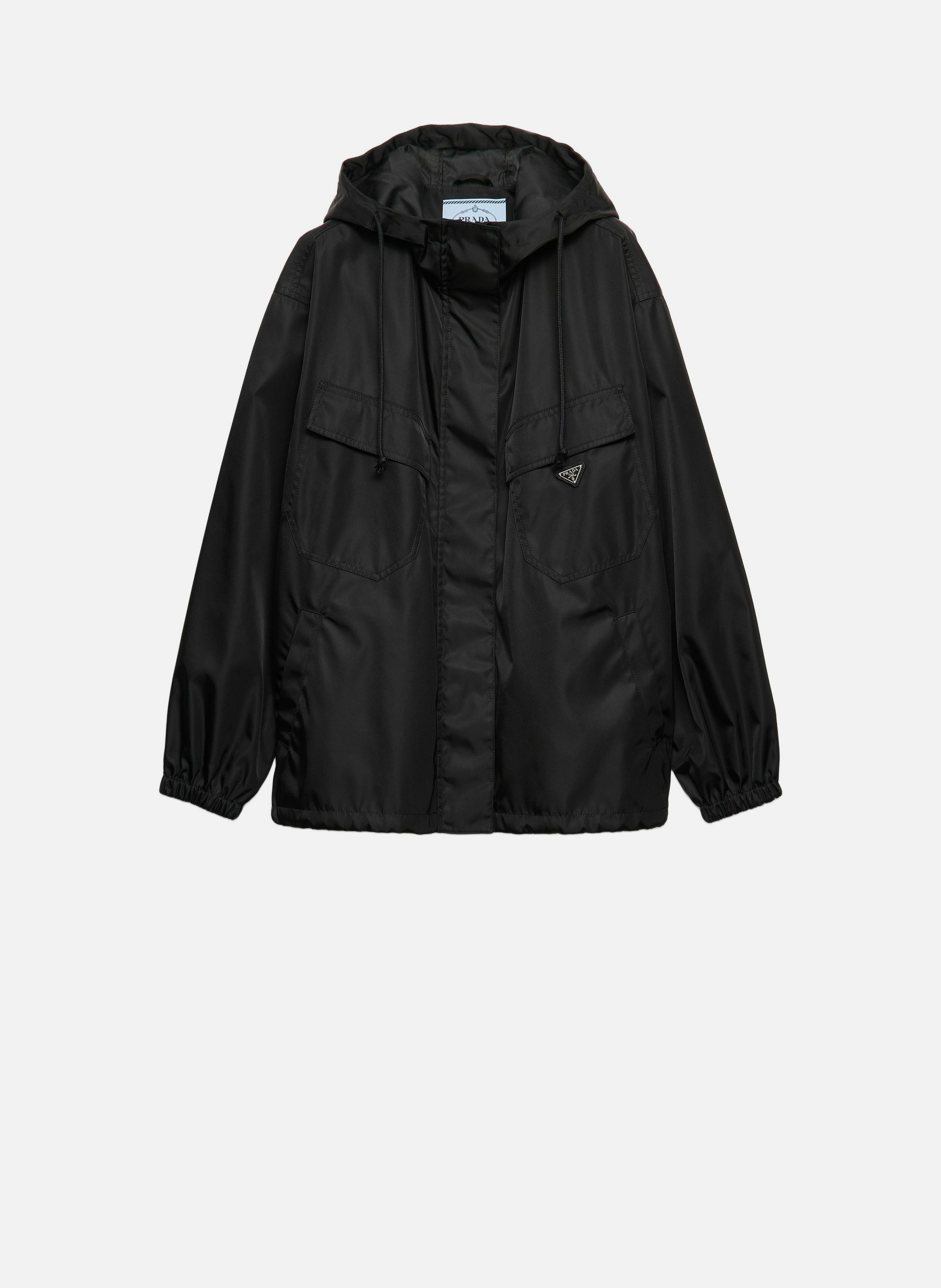 Blouson en re-nylon PRADA Noir