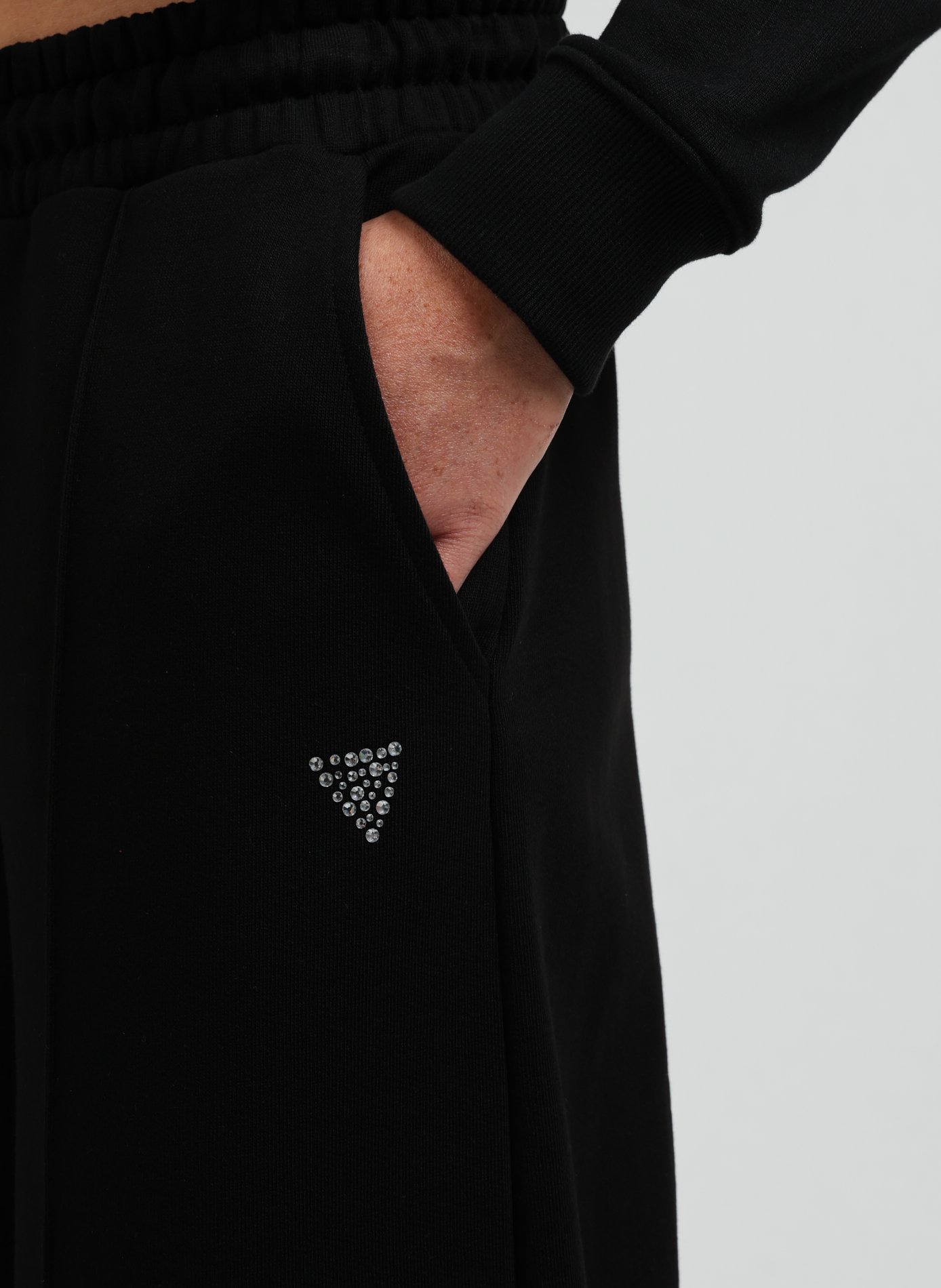 Pantalon de jogging en coton  GUESS Noir