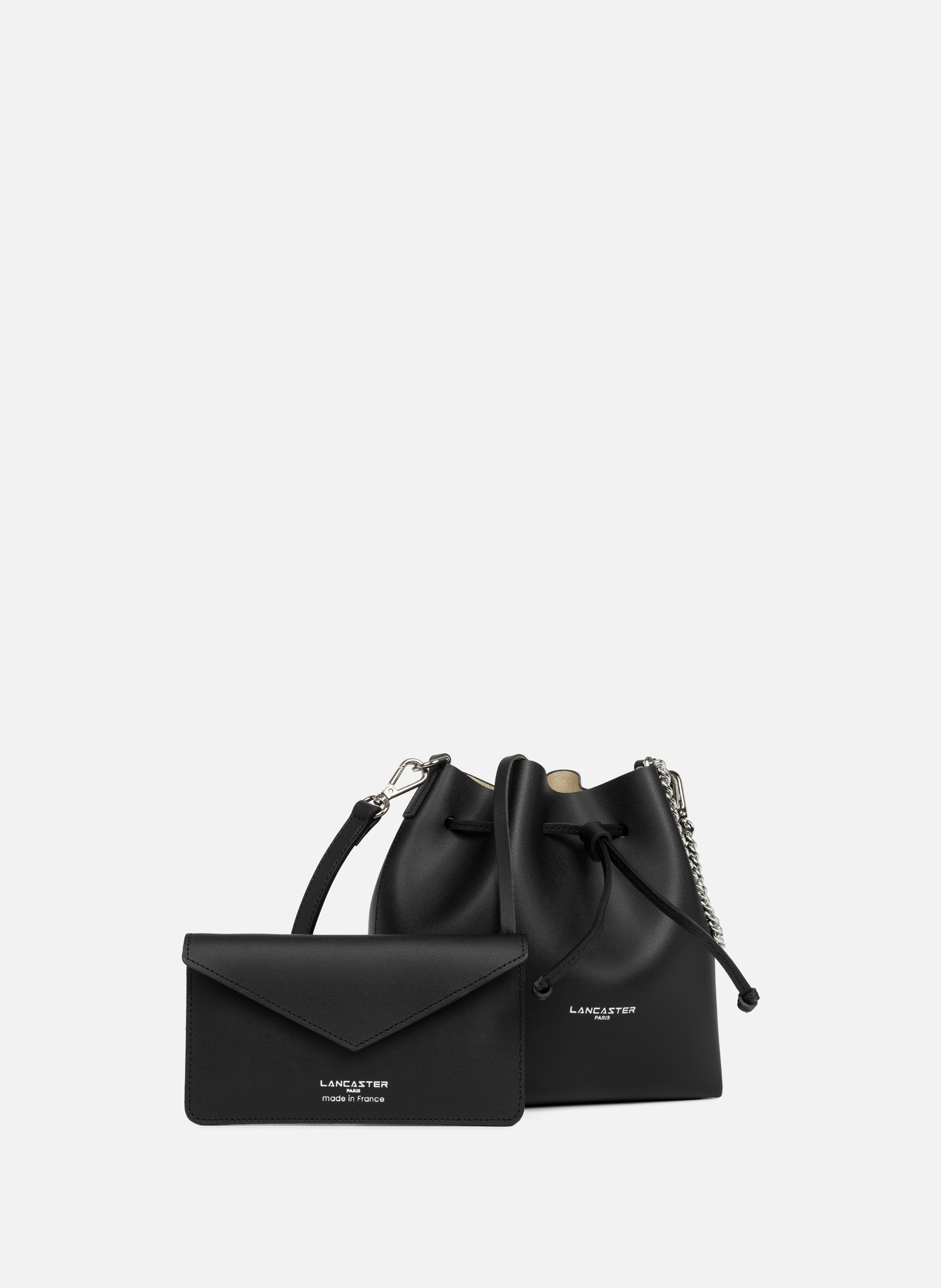 Petit sac bourse - pur & element city LANCASTER Noir