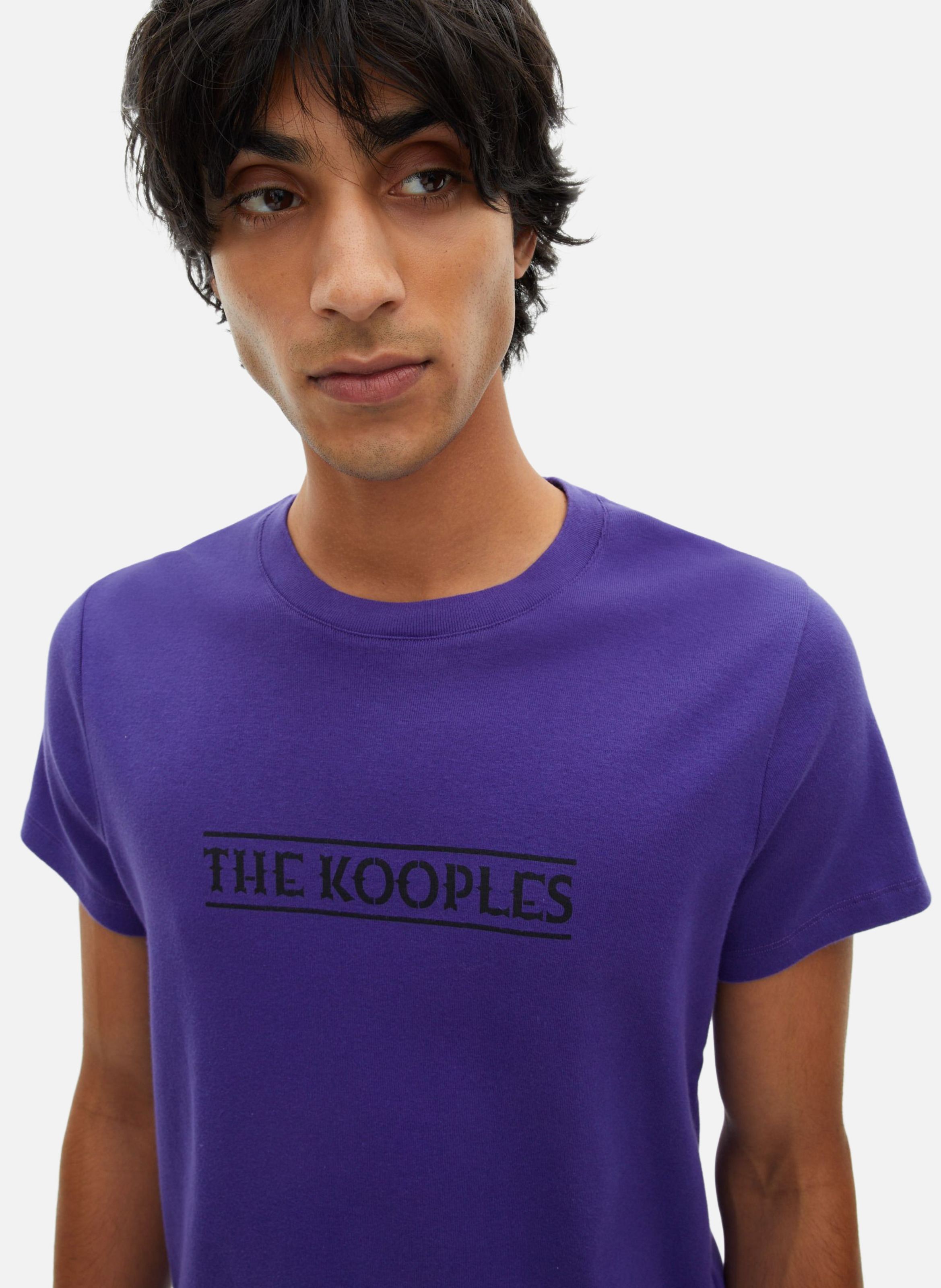 T-shirt avec imprimé THE KOOPLES Bleu