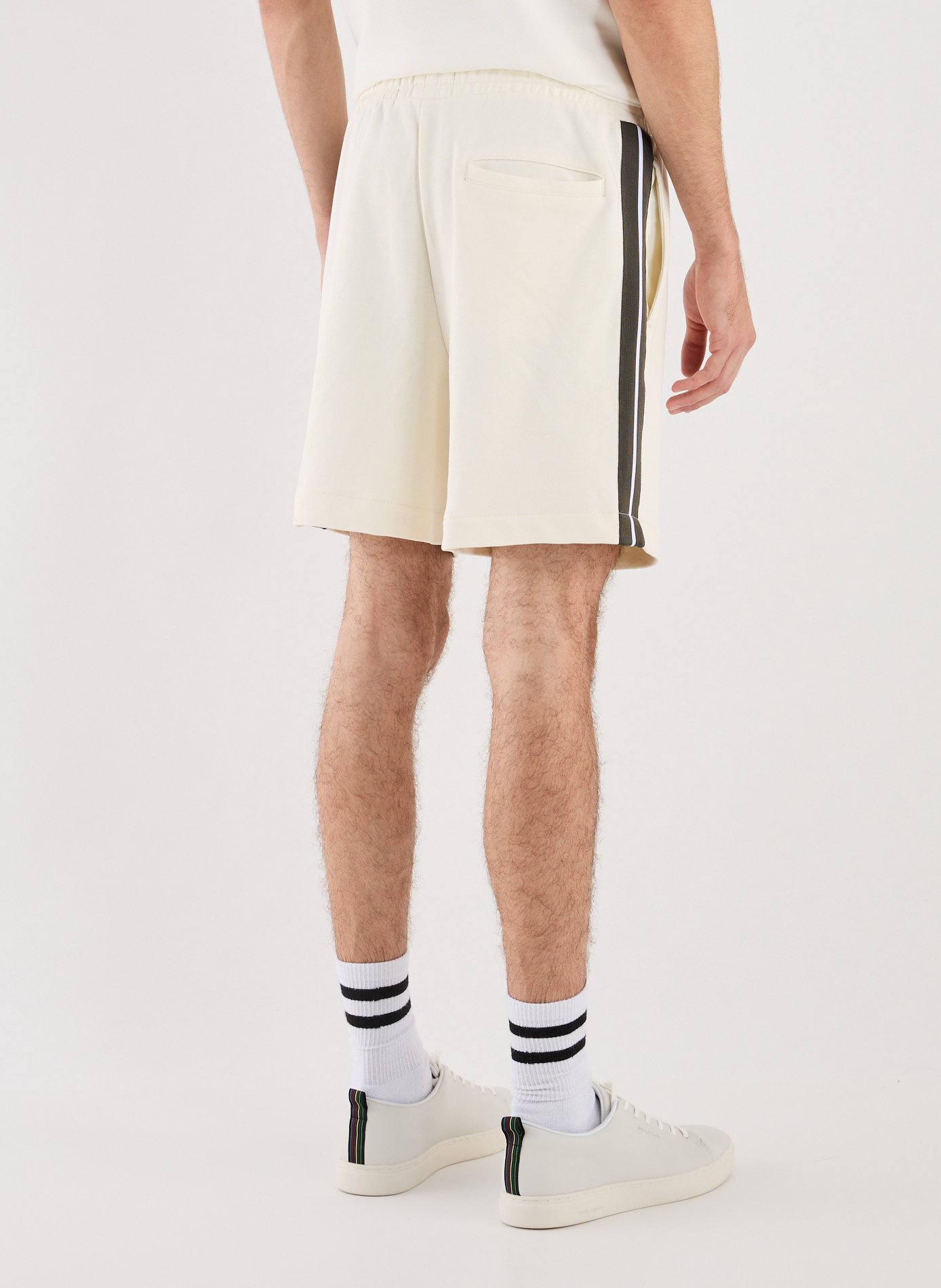 Elastic Waist Striped Shorts LYLE &amp; SCOTT Beige