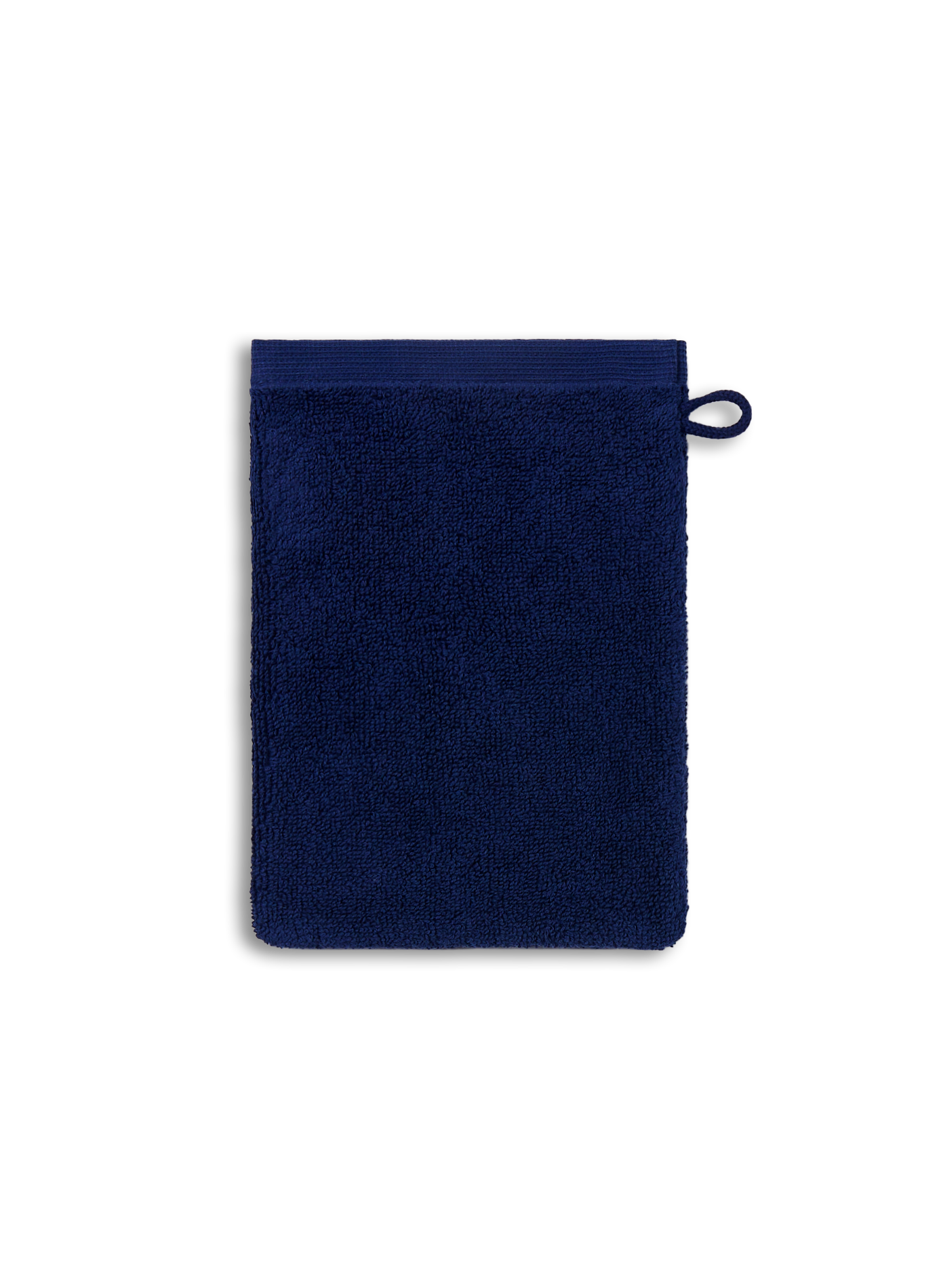 AU PRINTEMPS PARIS Gant de toilette en coton biologique Bleu