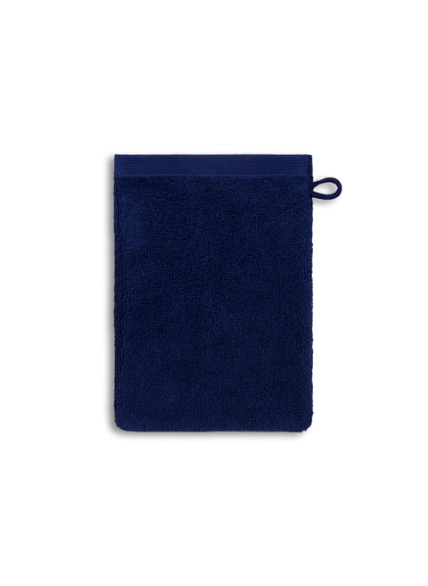 Gant de toilette en coton biologique BleuAU PRINTEMPS PARIS Gant de toilette en coton biologique BleuAU PRINTEMPS PARIS
