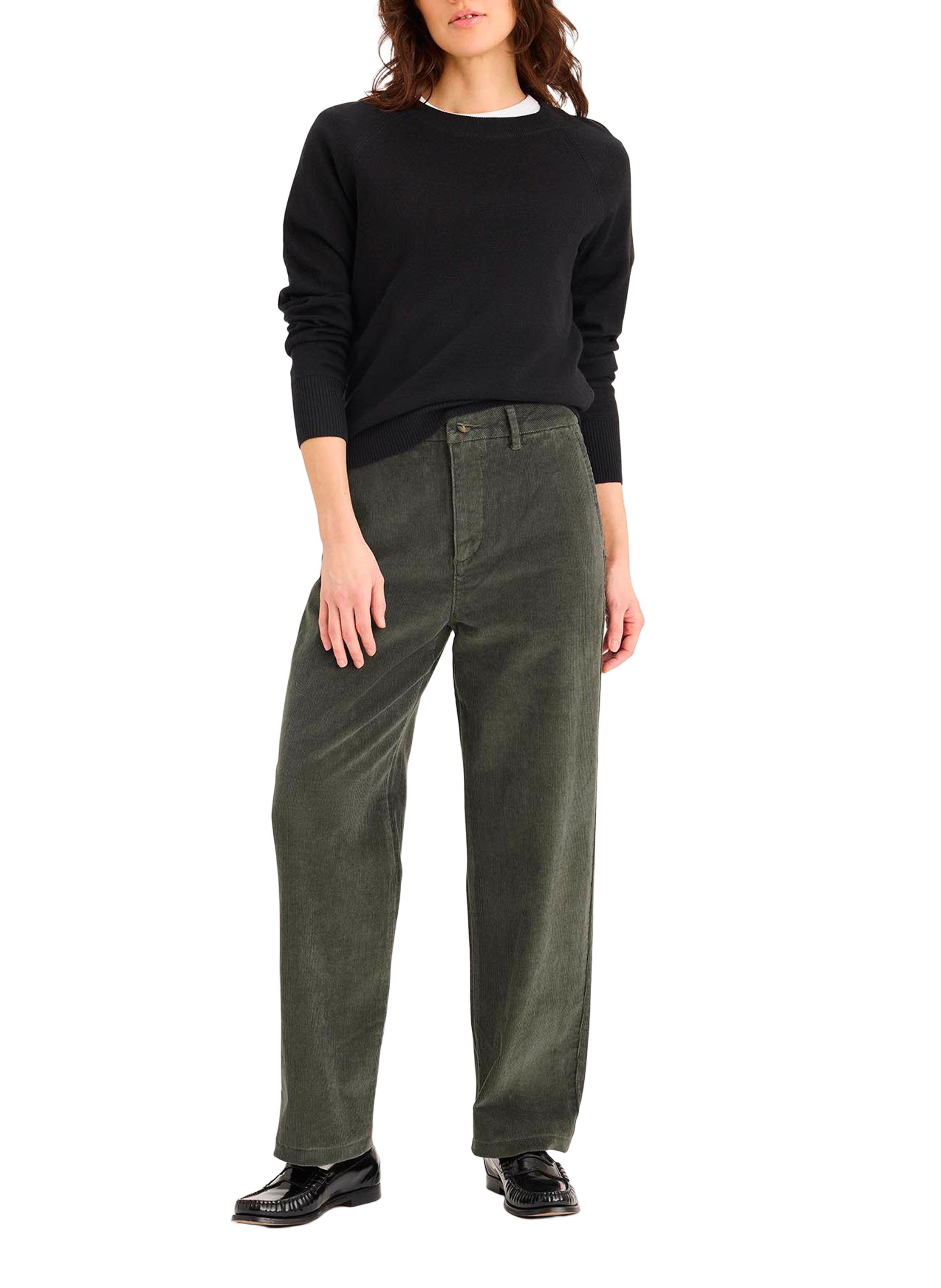 Pantalon droit en coton DOCKERS Multicolore